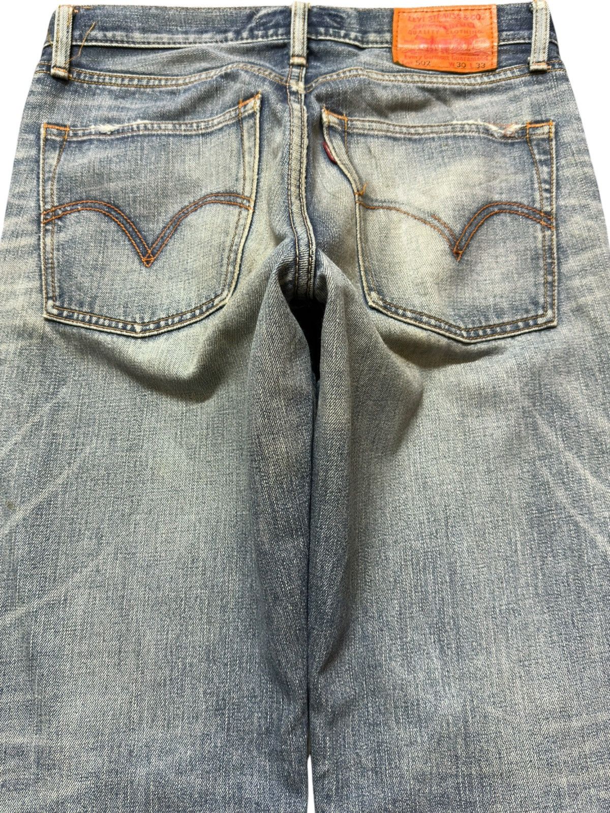 Levi's Vintage Clothing Vintage Levi’s 502 Faded Ripped Distressed Denim Size US 30 / EU 46 - 5 Thumbnail