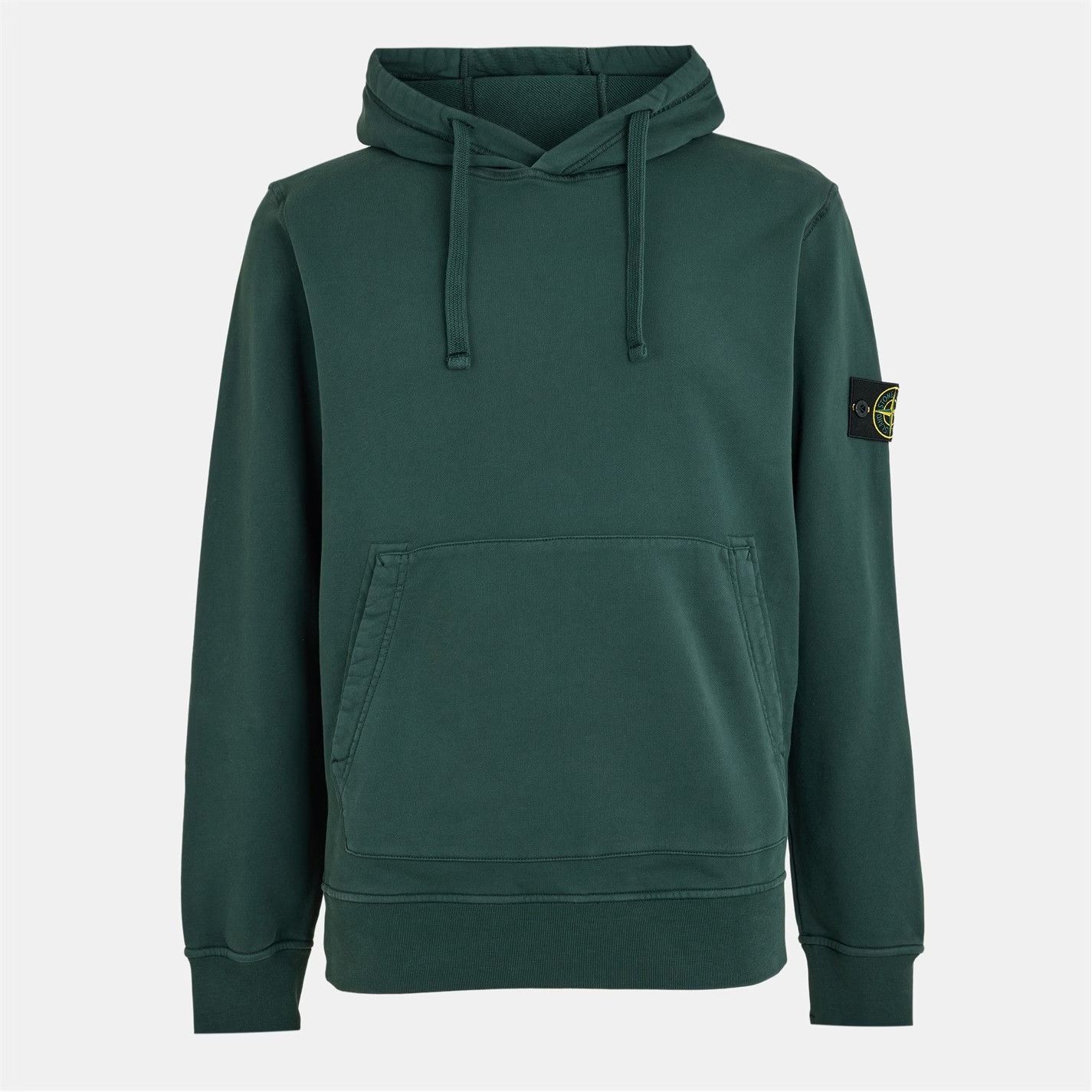 Stone Island o1g2r1mq0526 Heavyweight Fleece Hoodie in Green Size US S / EU 44-46 / 1 - 1 Thumbnail