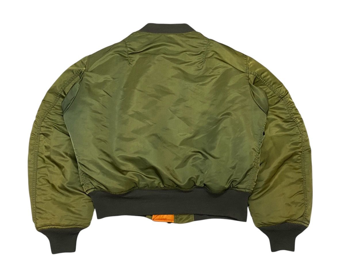 Avirex Vintage Avirex MA-1 Sun Faded Bomber Jacket Size US L / EU 52-54 / 3 - 3 Thumbnail
