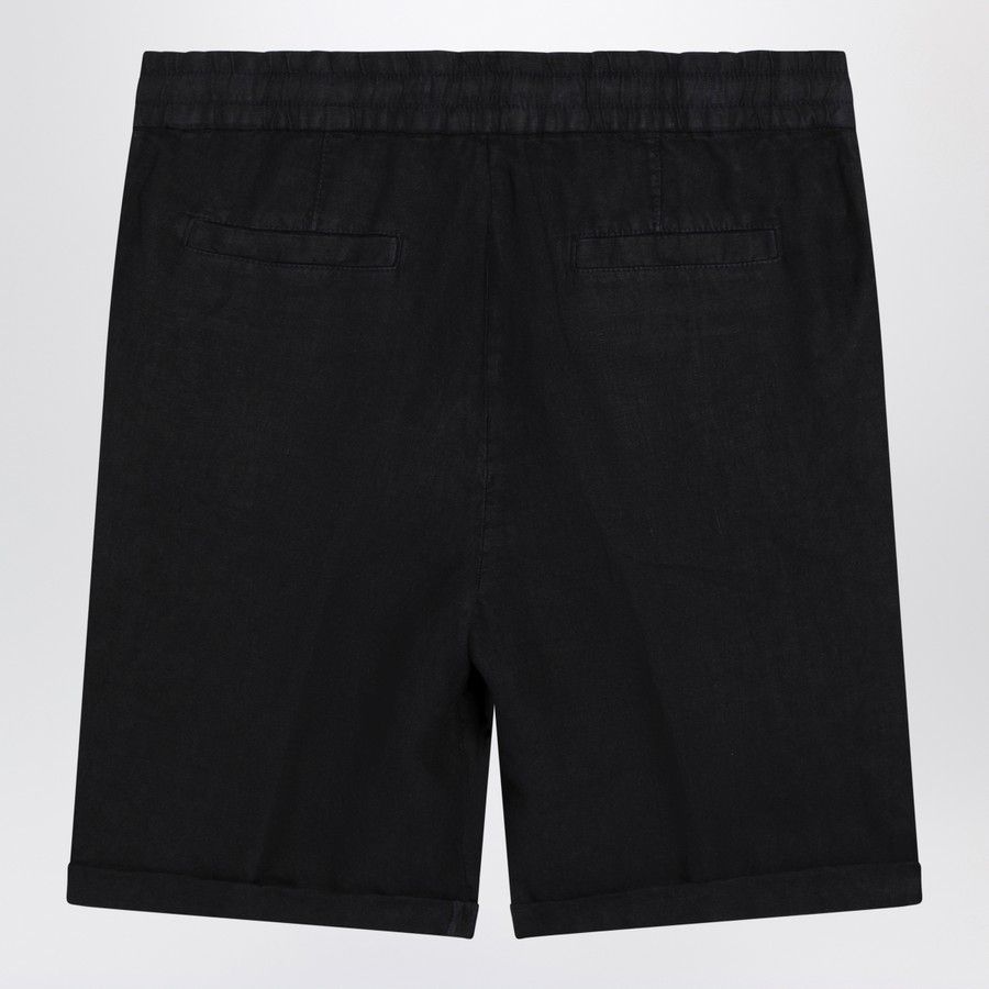 Brunello Cucinelli o1d2blof0226 Bermuda Shorts in Navy Blue Size US 38 / EU 54 - 2 Thumbnail