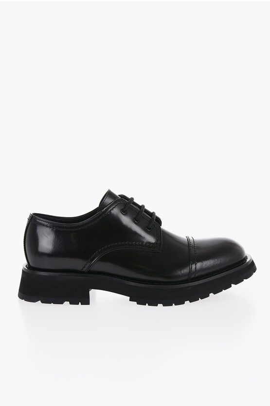 Alexander McQueen o1y1024 Laced Shoes in Black Size US 6.5 / EU 39-40 - 1 Thumbnail
