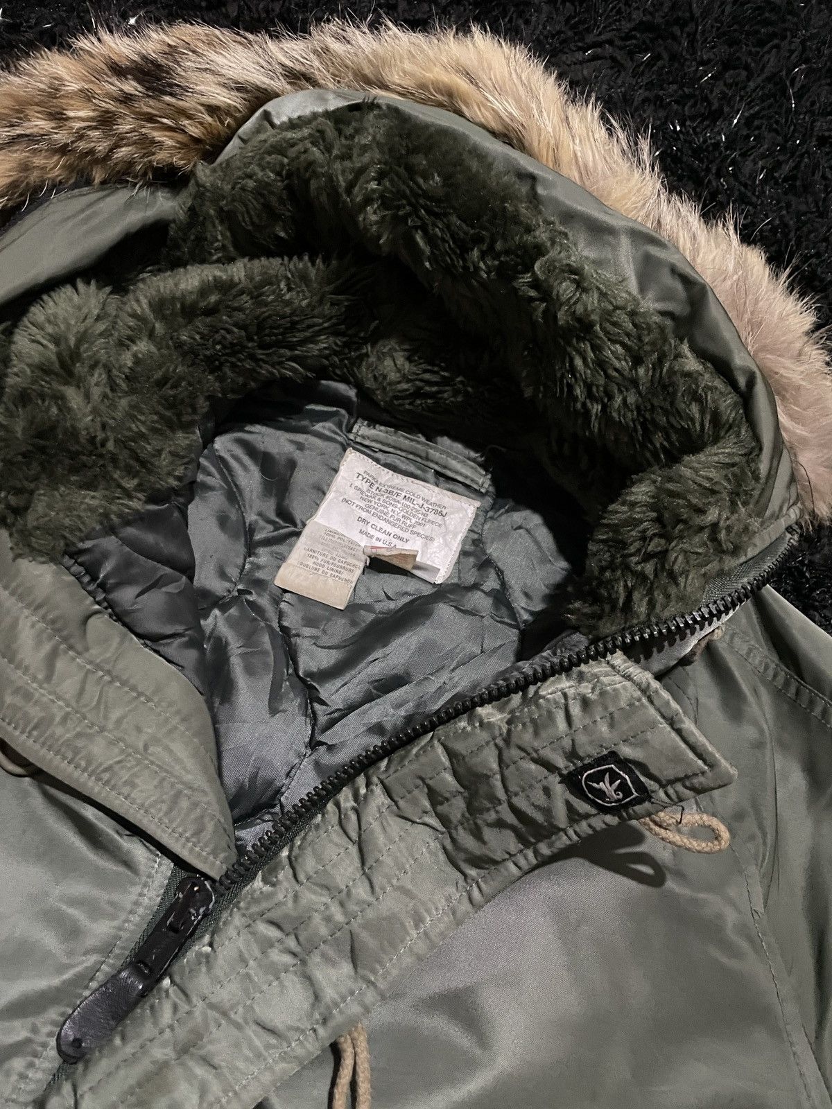Alpha Industries × I. Spiewak And Sons × Vintage Spiewak N-3B Military Jacket Olive Green Size 38 Winter Heat Size US M / EU 48-50 / 2 - 12 Thumbnail
