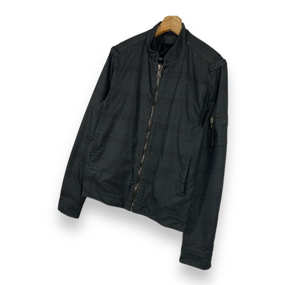 DAVID NAMAN 🔥 DAVID MAYER NAMAN ITALIAN PLAID BIKER JACKET - S Size US S / EU 44-46 / 1 - 2 Thumbnail