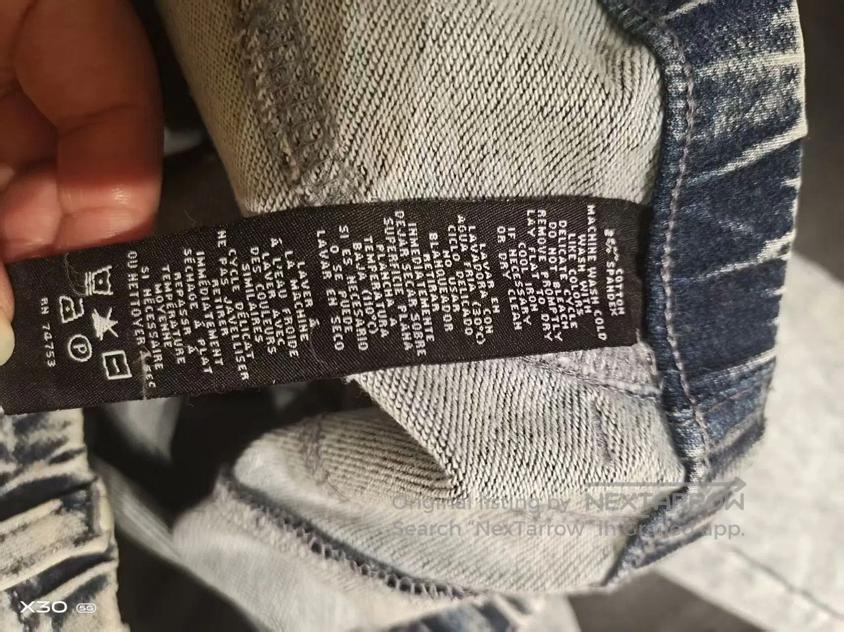 Other kensie Acid Wash Skinny Jeans. Size 31" - 4 Thumbnail