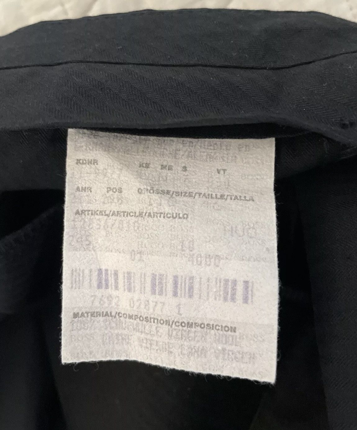 Hugo Boss 3-Button Single Breasted Pleated Tuxedo Size 46L - 10 Thumbnail