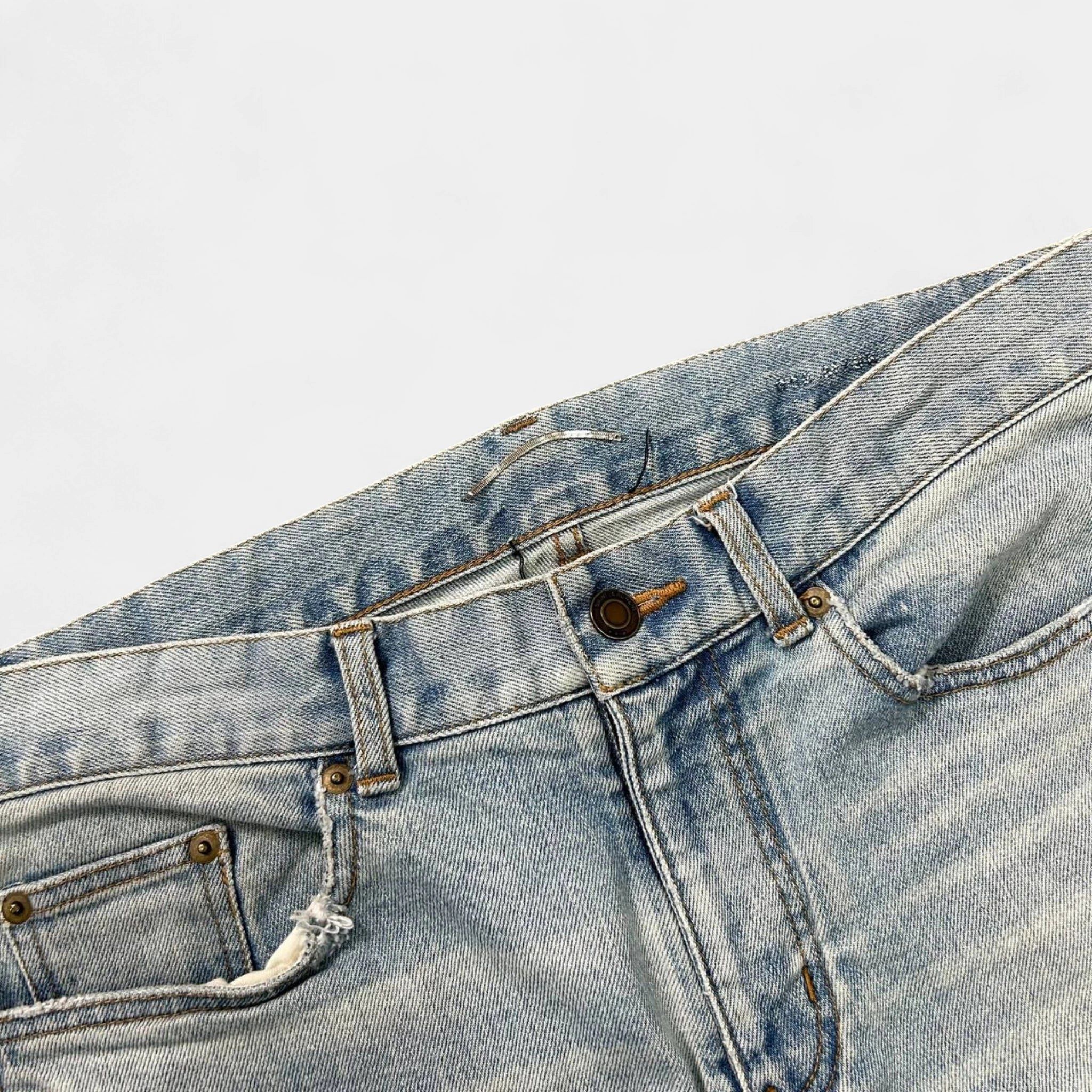 Saint Laurent Paris Saint Laurent Classic Blue Skinny Jeans Size US 29 - 3 Thumbnail