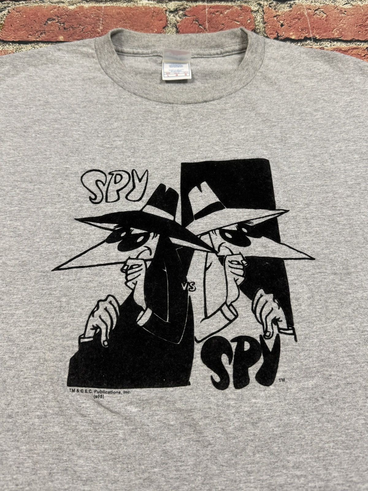 Other Vintage Spy vs Spy Cartoon Network Promo Mad TV T-Shirt 2005 Size US L / EU 52-54 / 3 - 3 Thumbnail