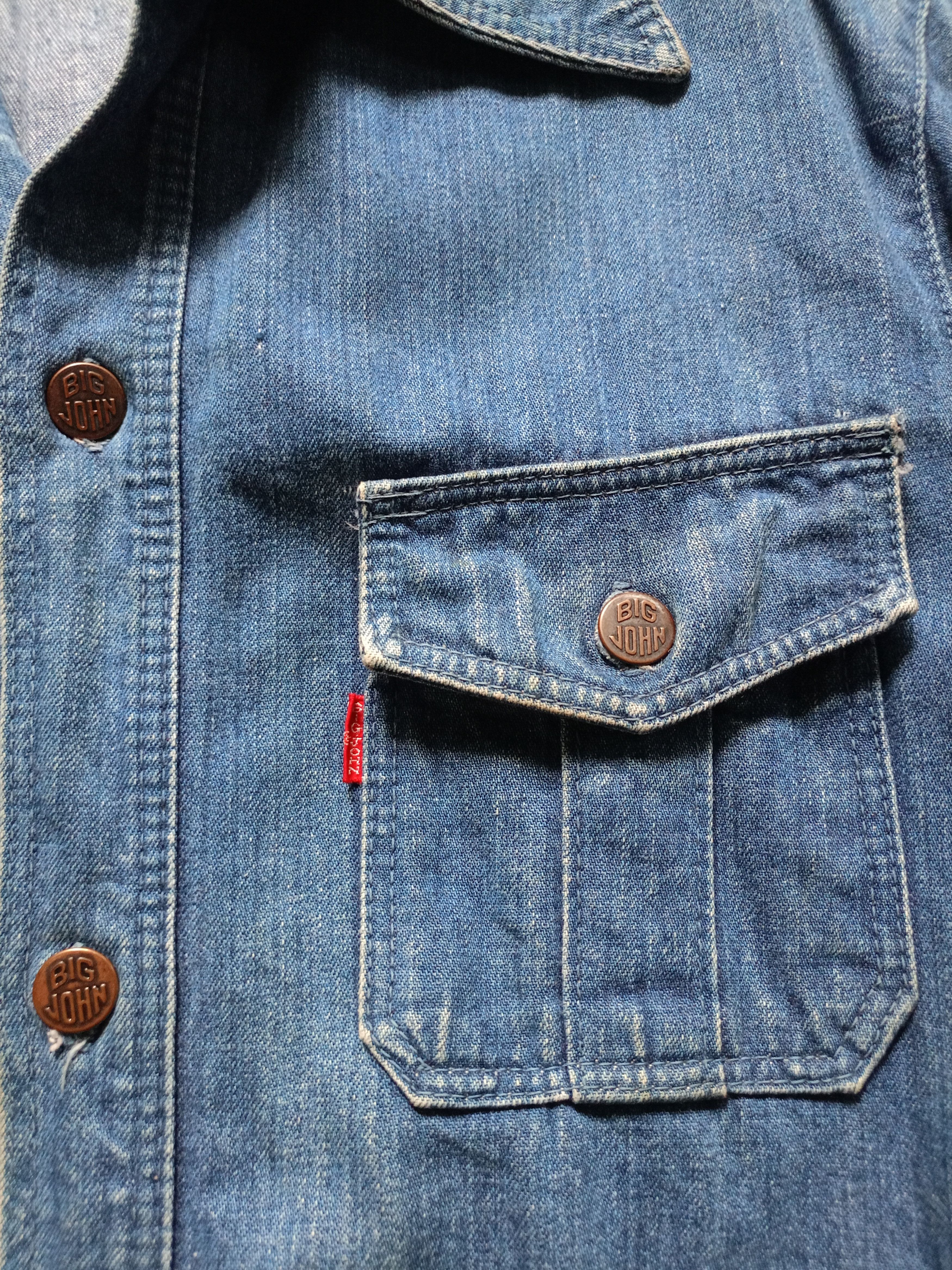 Big John Vintage Big Jhon Denim Jacket Size US M / EU 48-50 / 2 - 6 Thumbnail