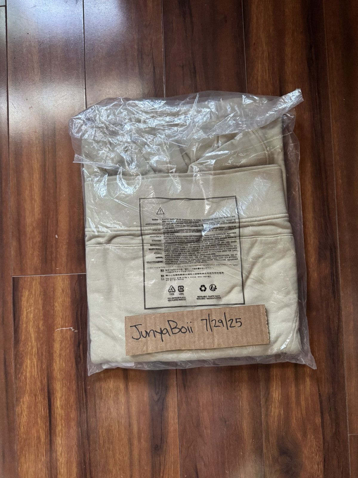 Stone Island Stone Island 771564120-V0090 Beige Hooded Sweatshirt Small Size US S / EU 44-46 / 1 - 10 Thumbnail