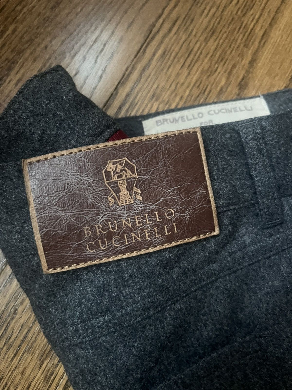 Brunello Cucinelli Brunello Cucinelli Flannel Pants Size US 32 / EU 48 - 1 Thumbnail