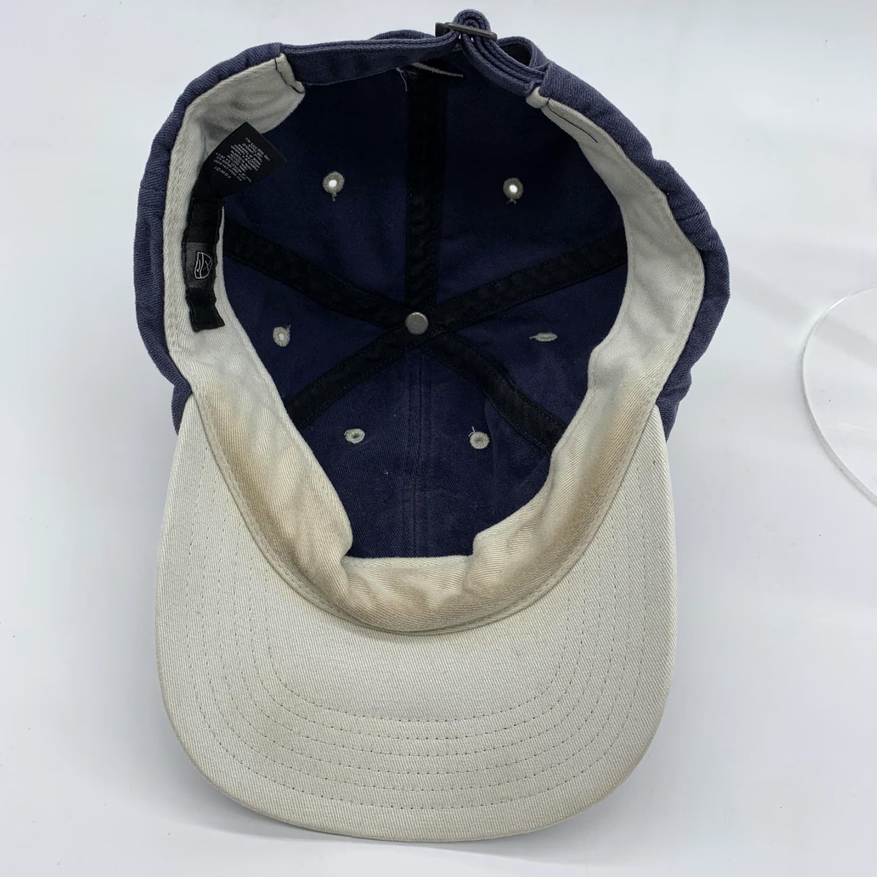 Nike Nike Golf Hat One Size Mens Blue Twill Strap Back Baseball Cap Shield Logo Nike Swoosh Golf Clubs Casual Sports Cap Size ONE SIZE - 4 Thumbnail