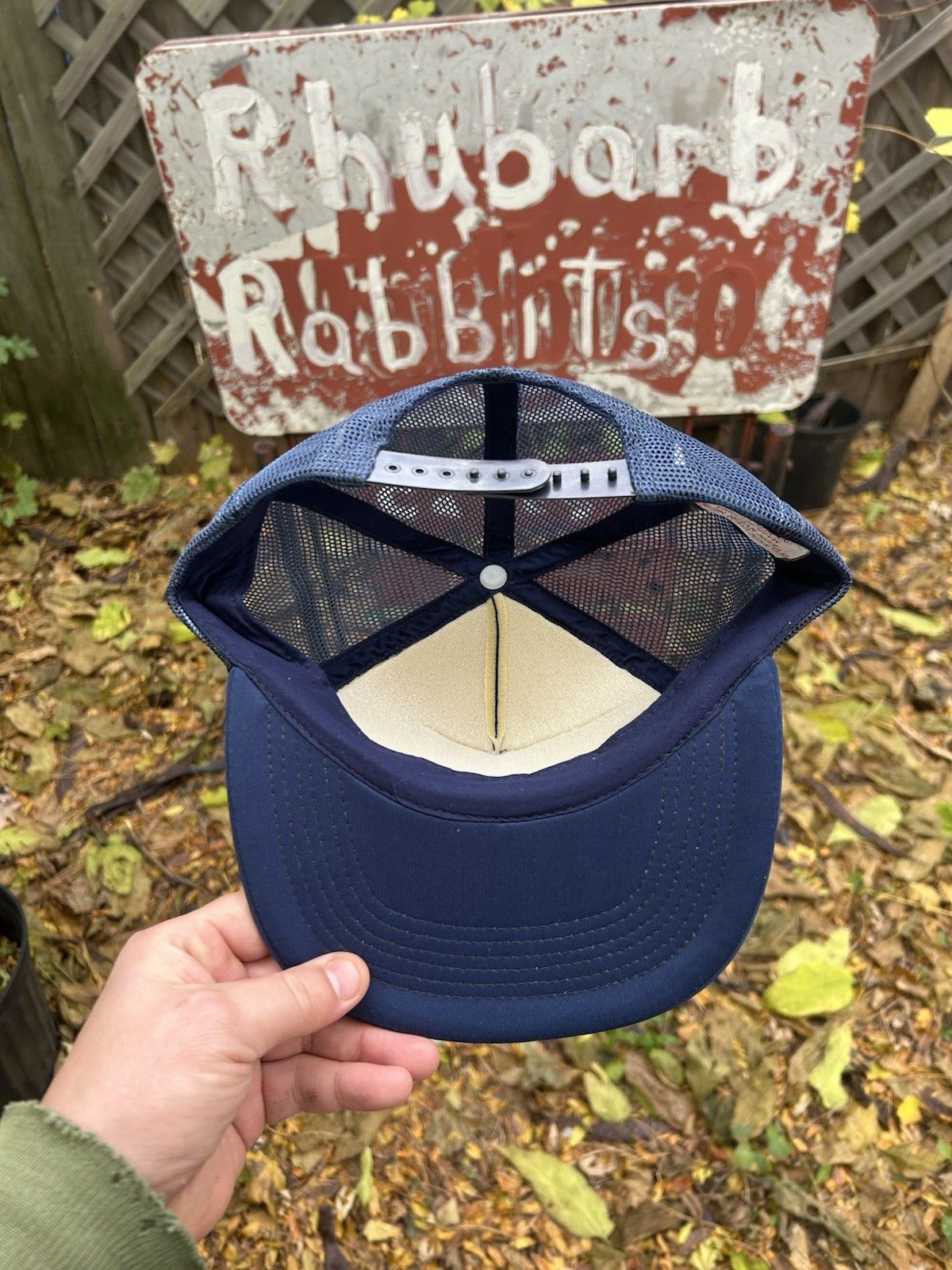 Vintage Vtg trucker hat armada brand pet food grain ship boat snapba Size ONE SIZE - 5 Thumbnail