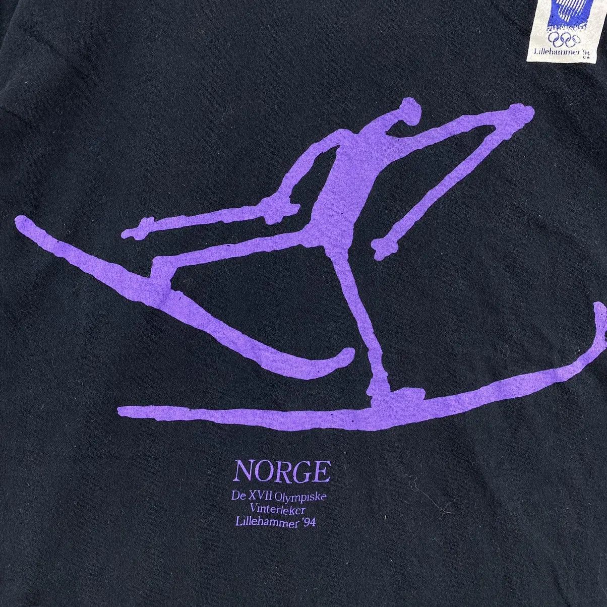 Vintage Vintage 1994 OLYMPIC WINTER LILLEHAMMER Tee Shirt Top Dali Size M / US 6-8 / IT 42-44 - 2 Thumbnail