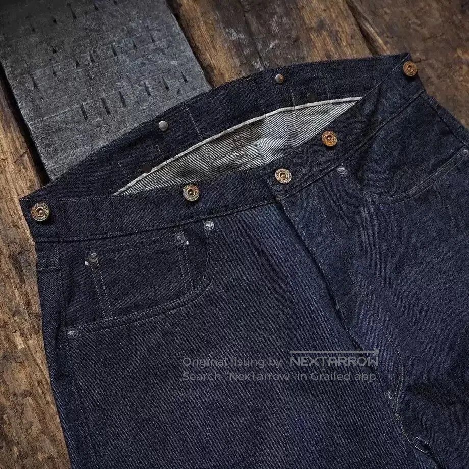 Full Count & Co. FULLCOUNT Classic Denim Overalls. Size US 36 / EU 52 - 4 Thumbnail