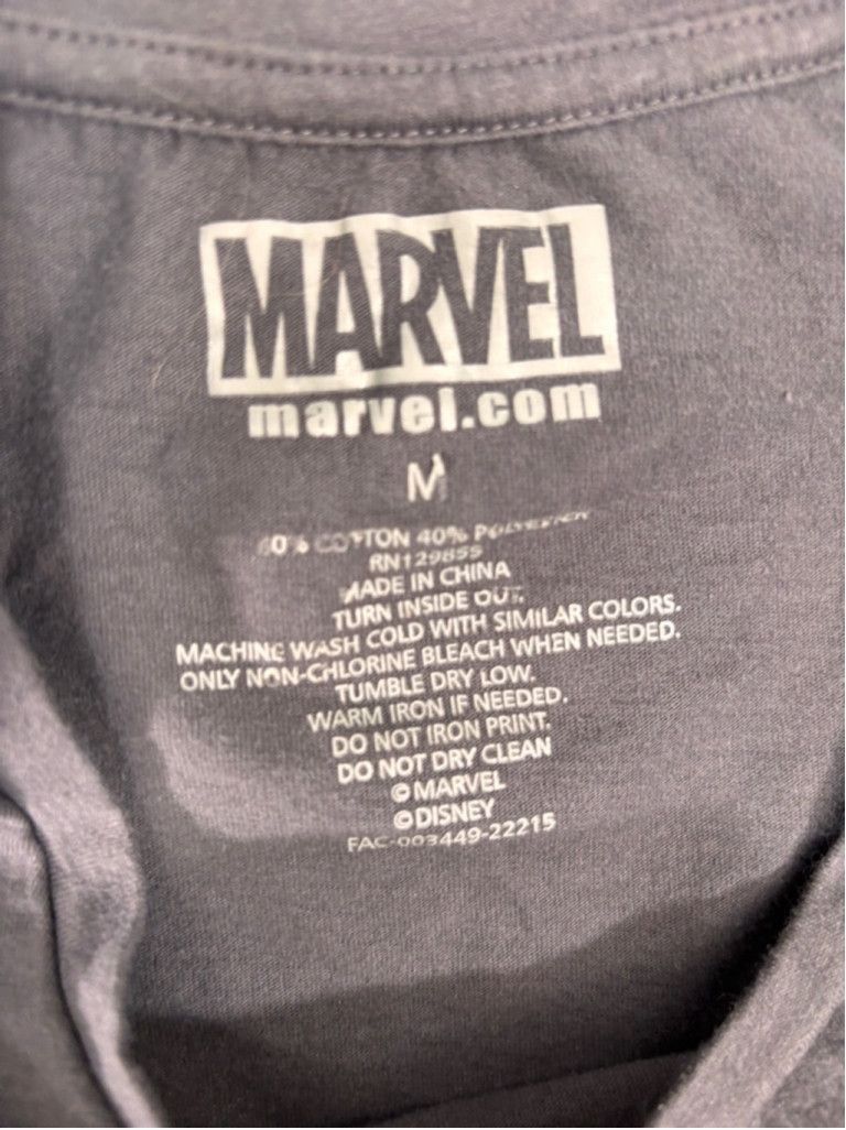 Marvel Comics Women's Marvel rouched guardians of the Galaxy TShirt Gray M Size XXS / US 00 / IT 34 - 8 Thumbnail