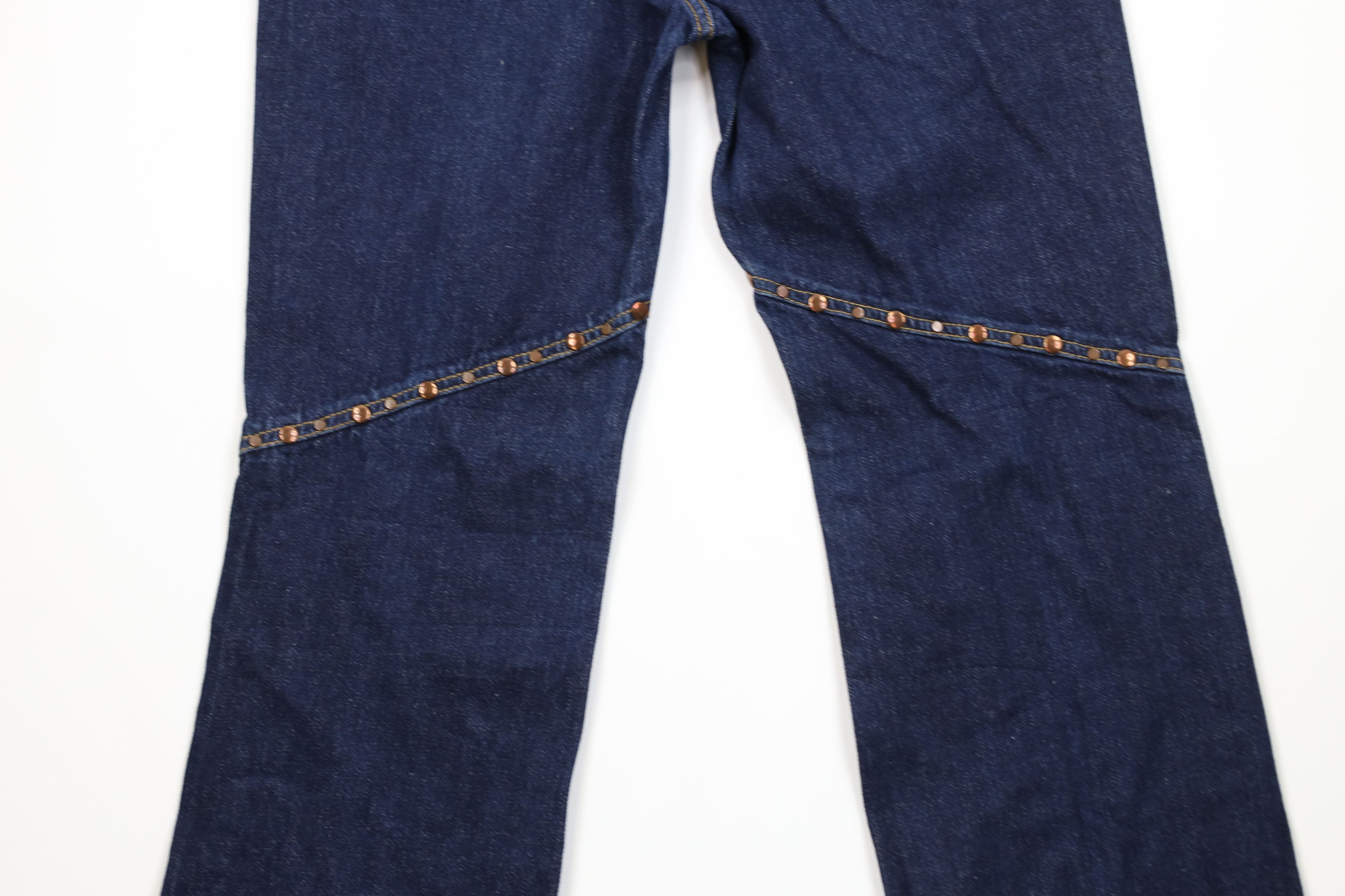 Tommy Hilfiger Vintage Y2K 2000 Tommy Hilfiger Hipster Flared Denim Jeans Size 30" / US 8 / IT 44 - 13 Thumbnail