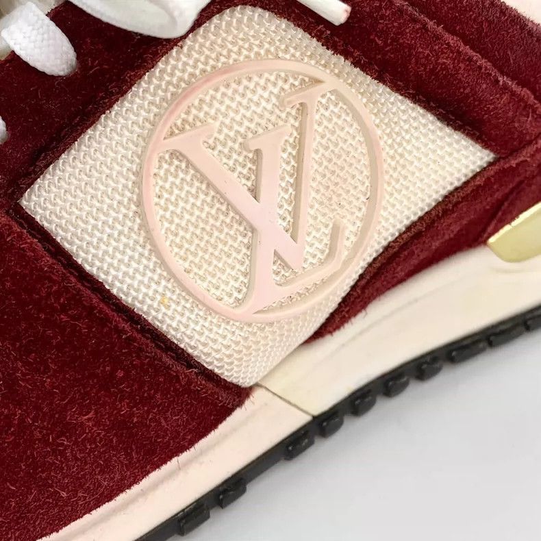Louis Vuitton Louis Vuitton Louis Vuitton Burgundy Logo Casual Sneakers- Size US 9 / EU 42 - 8 Thumbnail
