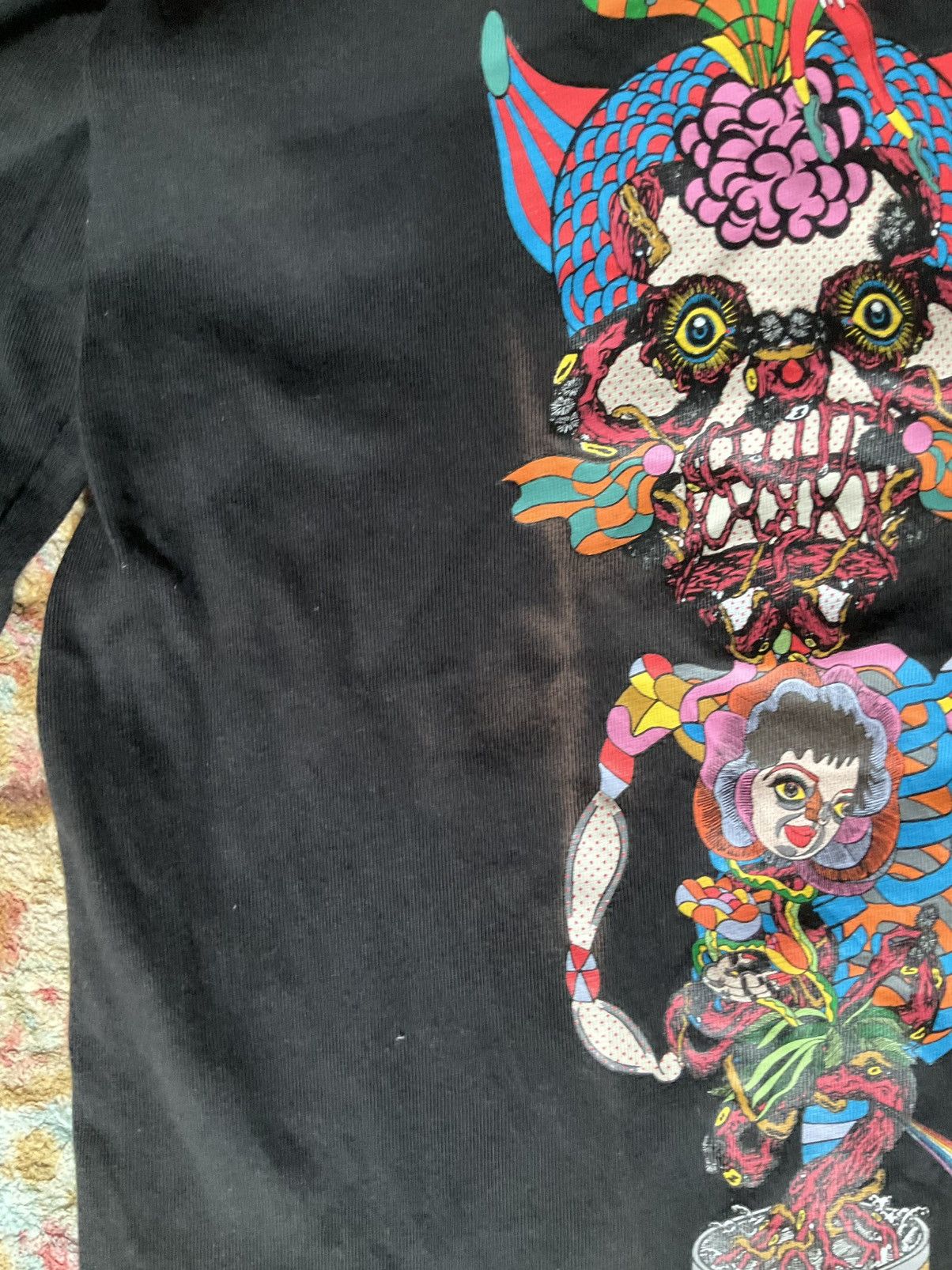 Adidas Adidas Originals × Keiichi Tanaami Long Sleeve Tee Black Size US M / EU 48-50 / 2 - 4 Thumbnail