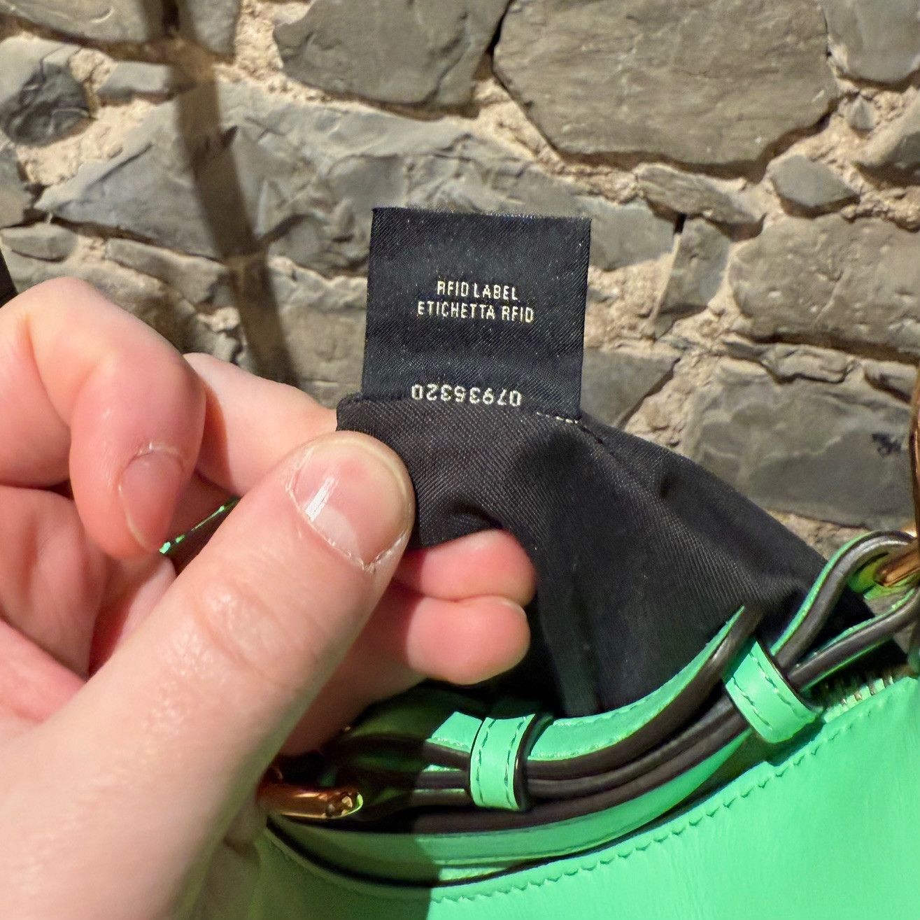 Fendi Fendi Green Leather Fendigraphy Small Bag Size ONE SIZE - 17 Thumbnail