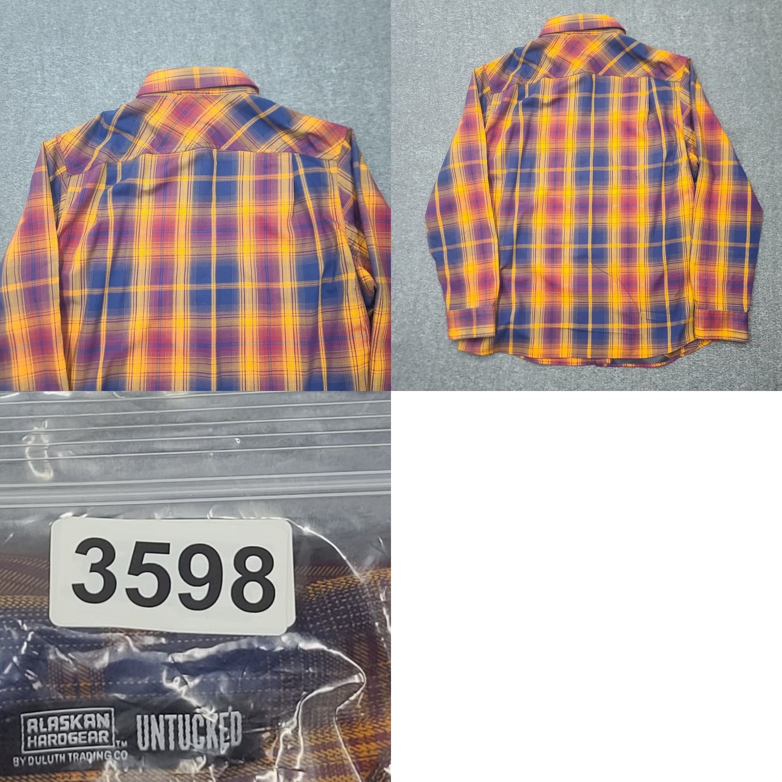 Vintage Duluth Alaskan Hardgear Plaid Shirt L Wool Blend Untucked Button-Up Men Regular Vintage: No Size US L / EU 52-54 / 3 - 9 Thumbnail