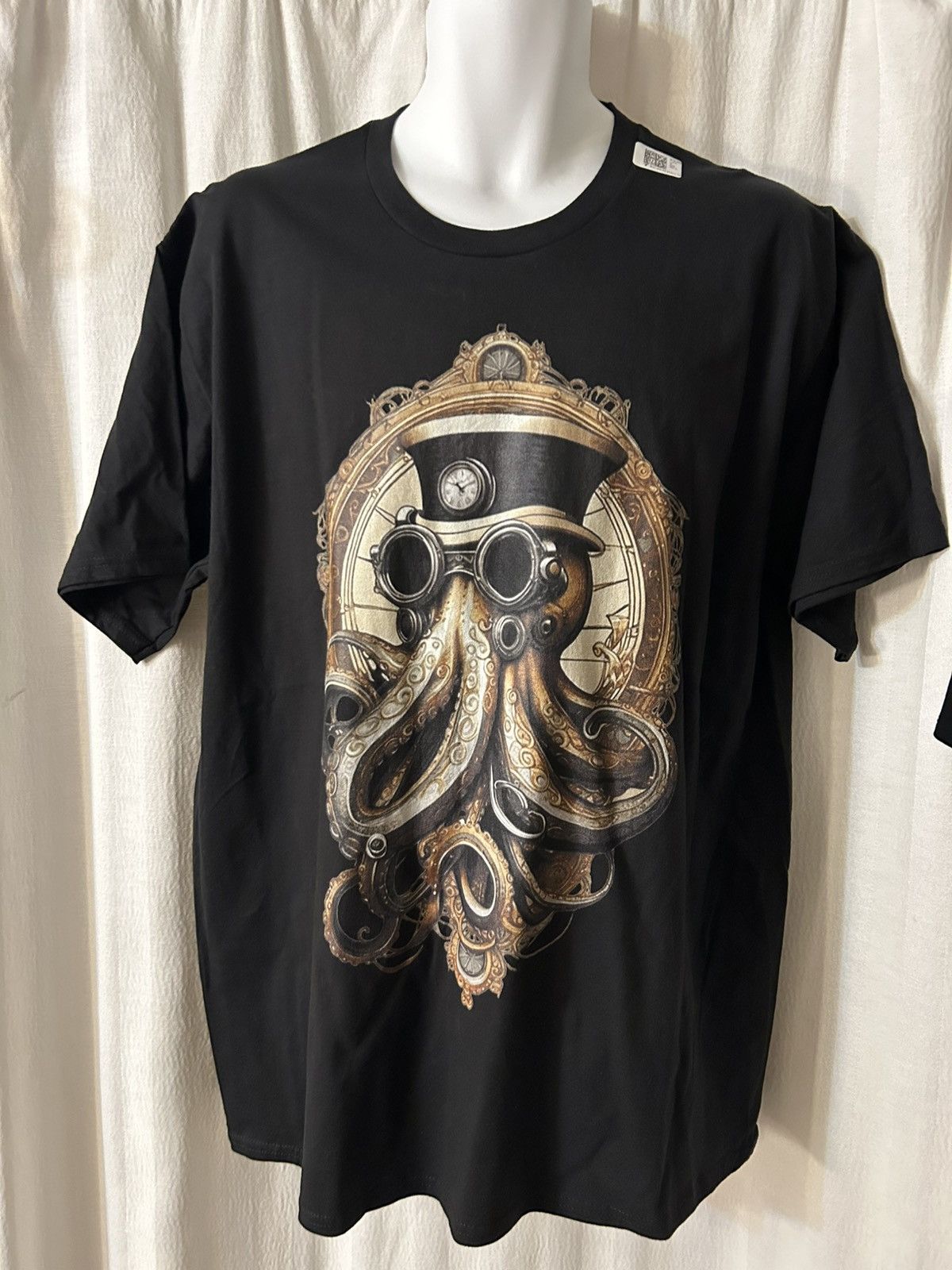 Other Tee: steampunk pirate octopus watch sailor kraken xl Size US XL / EU 56 / 4 - 1 Thumbnail