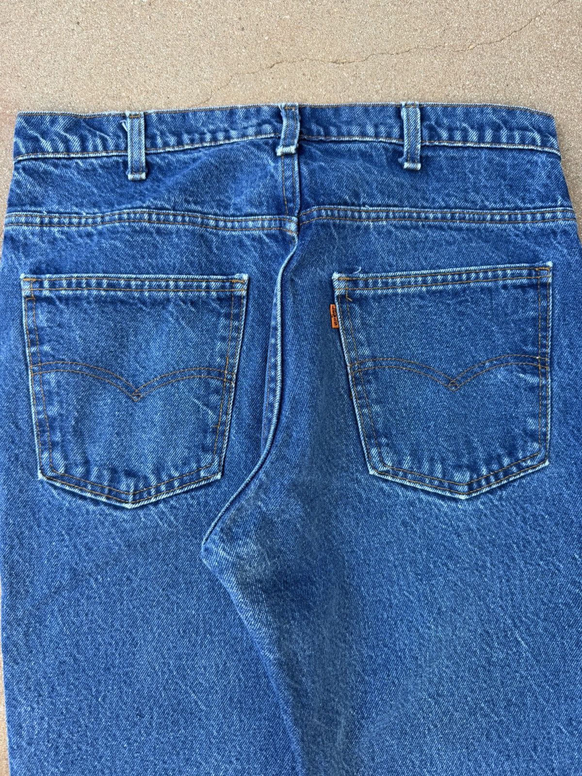 Levi's Vtg 80’s Levi’s 646 Orange Tab Bellbottom Flare Jeans 32x28 Size US 32 / EU 48 - 7 Thumbnail