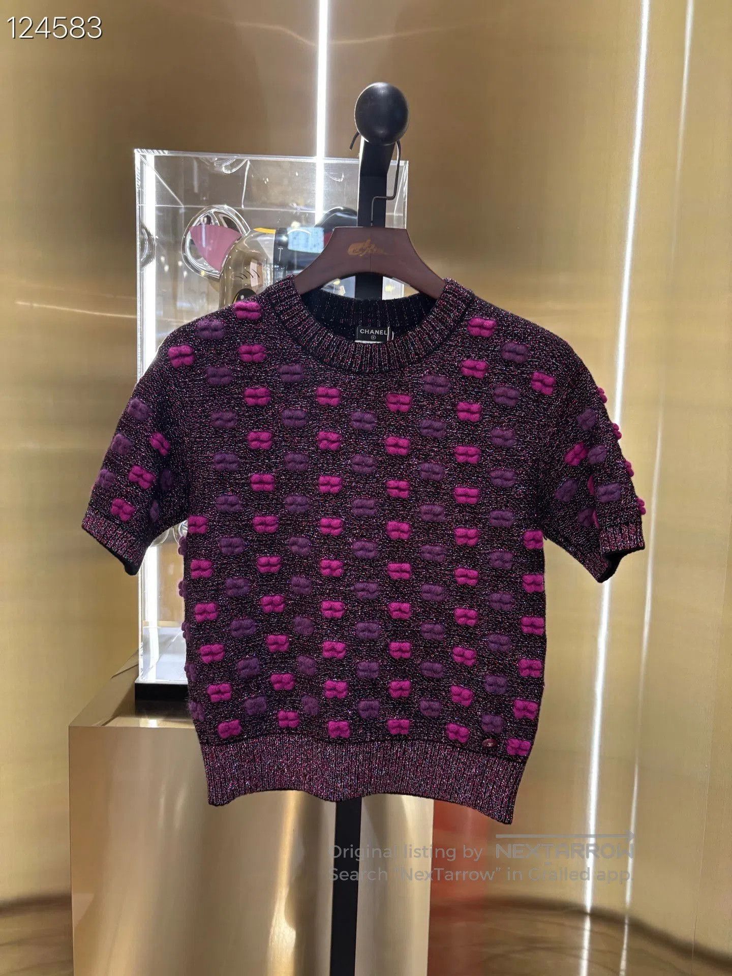 Chanel Chanel Sparkle Knit Short. Size S / US 4 / IT 40 - 1 Thumbnail
