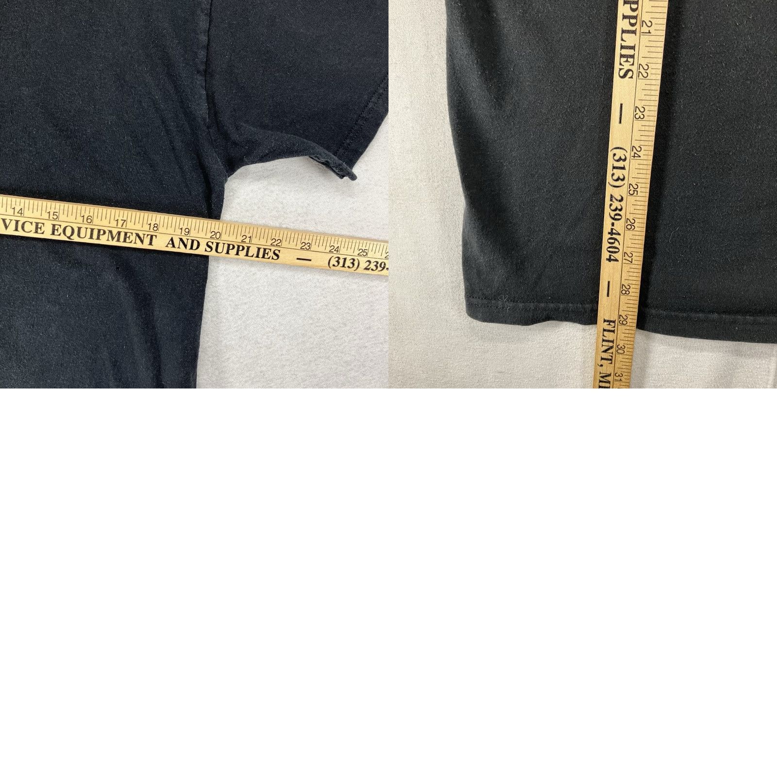 Vintage Juice Wrld Manga Anime Dirt Bike Graphic Print Faded Black T-Shirt Men Medium Size US M / EU 48-50 / 2 - 10 Thumbnail