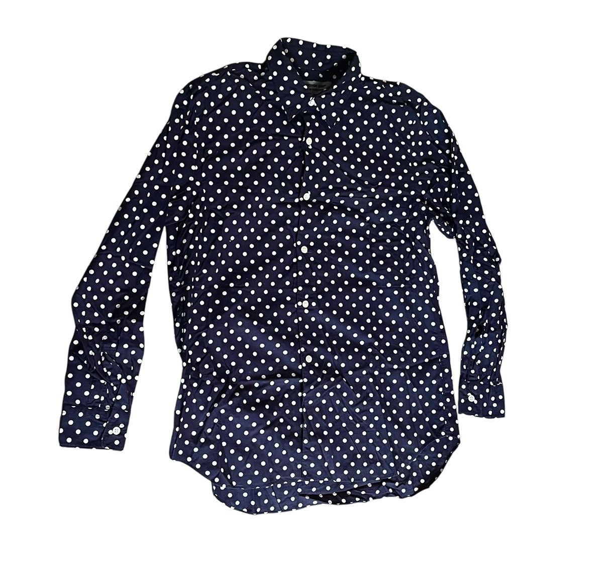 Comme des Garcons *FINAL DROP* Good design shop cdg polkadot button up shirt Size US S / EU 44-46 / 1 - 1 Thumbnail