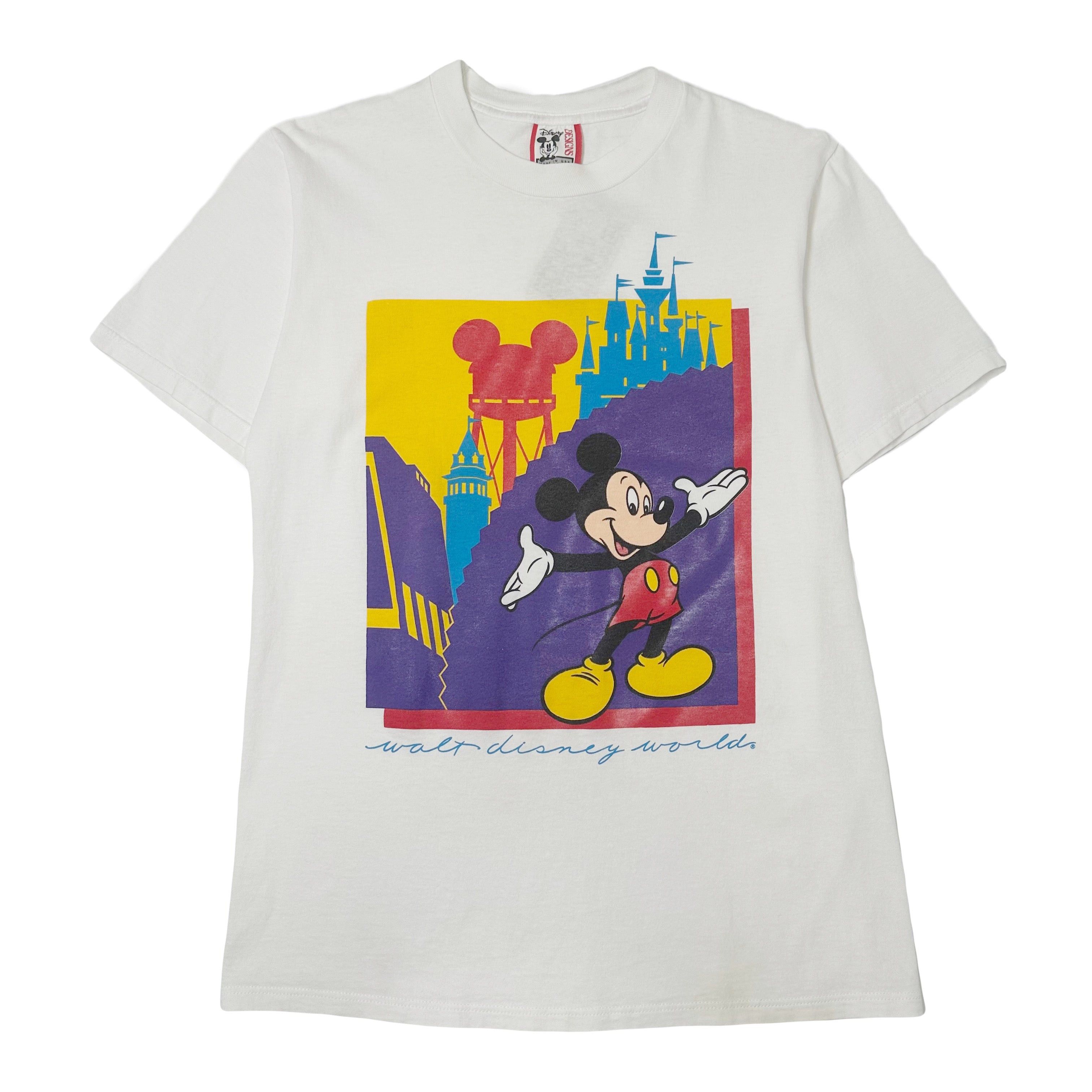 Disney 90s Walt Disney World Mickey Mouse Graphic Tee M Size US M / EU 48-50 / 2 - 1 Thumbnail