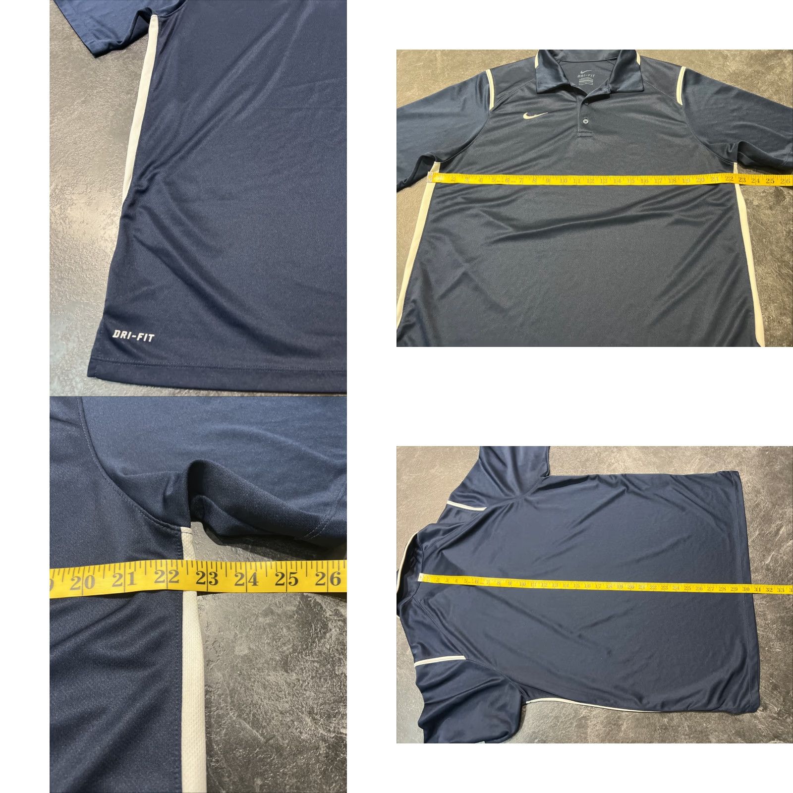 Nike Nike Polo Shirt Mens L Blue Short Sleeve Golf Casual Embroidered Dri-Fit Size US L / EU 52-54 / 3 - 8 Thumbnail