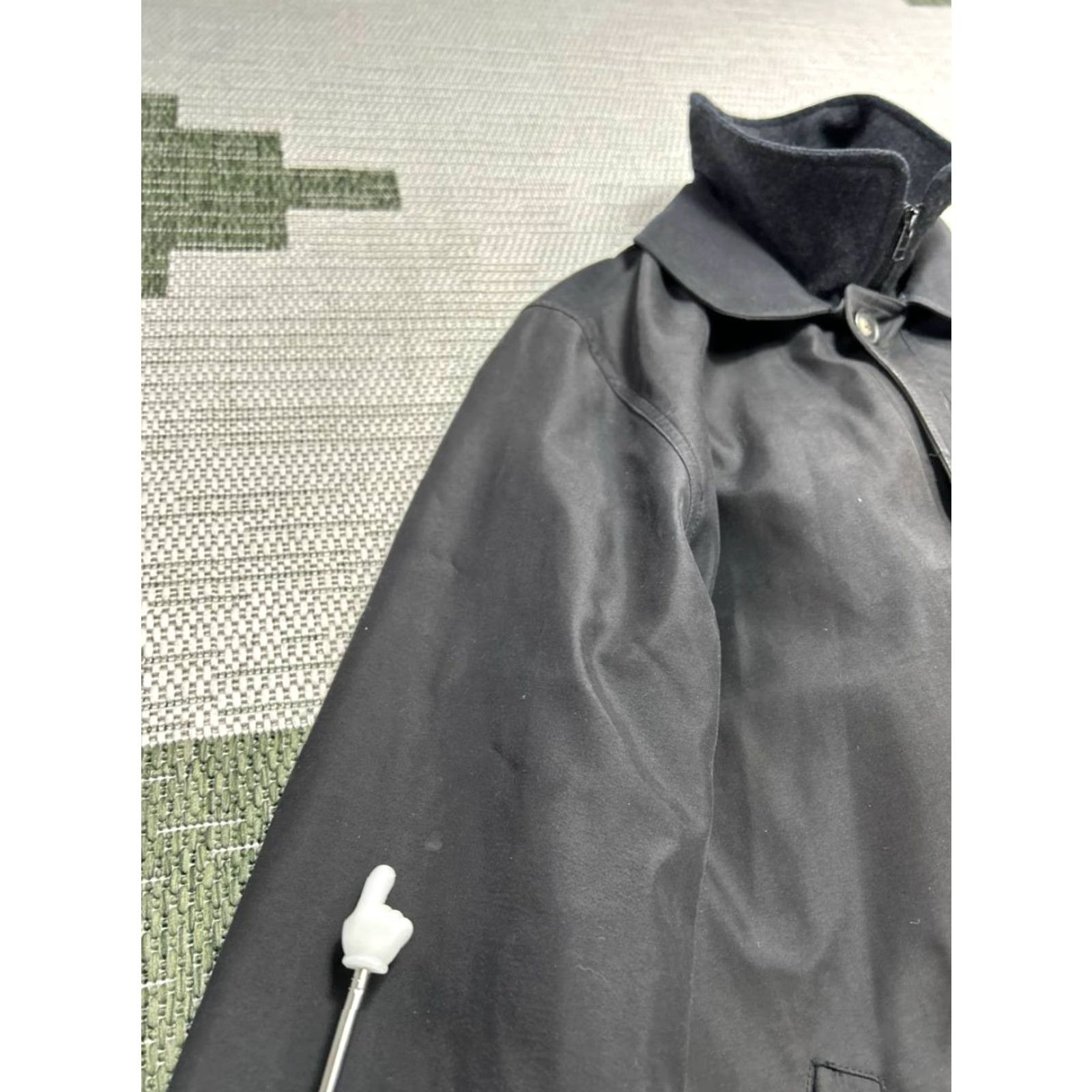 Ralph Lauren Lauren Ralph Lauren Coat Mens Large Black Trench Size US L / EU 52-54 / 3 - 7 Thumbnail