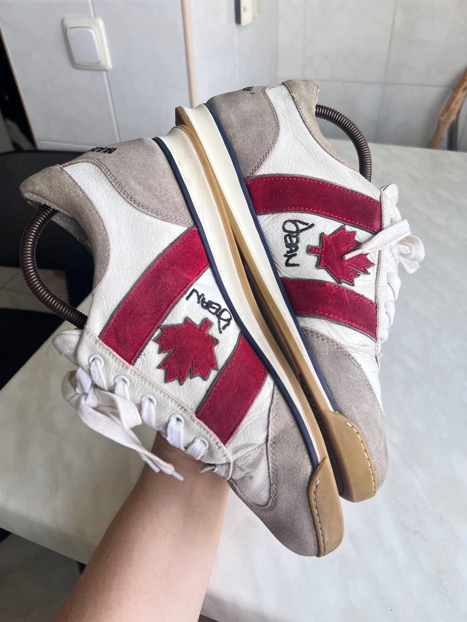 Dsquared2 Dsquared2 Sneakers Leather 2000s Made in Italy Shoes size 40 Size US 7 / EU 40 - 10 Thumbnail