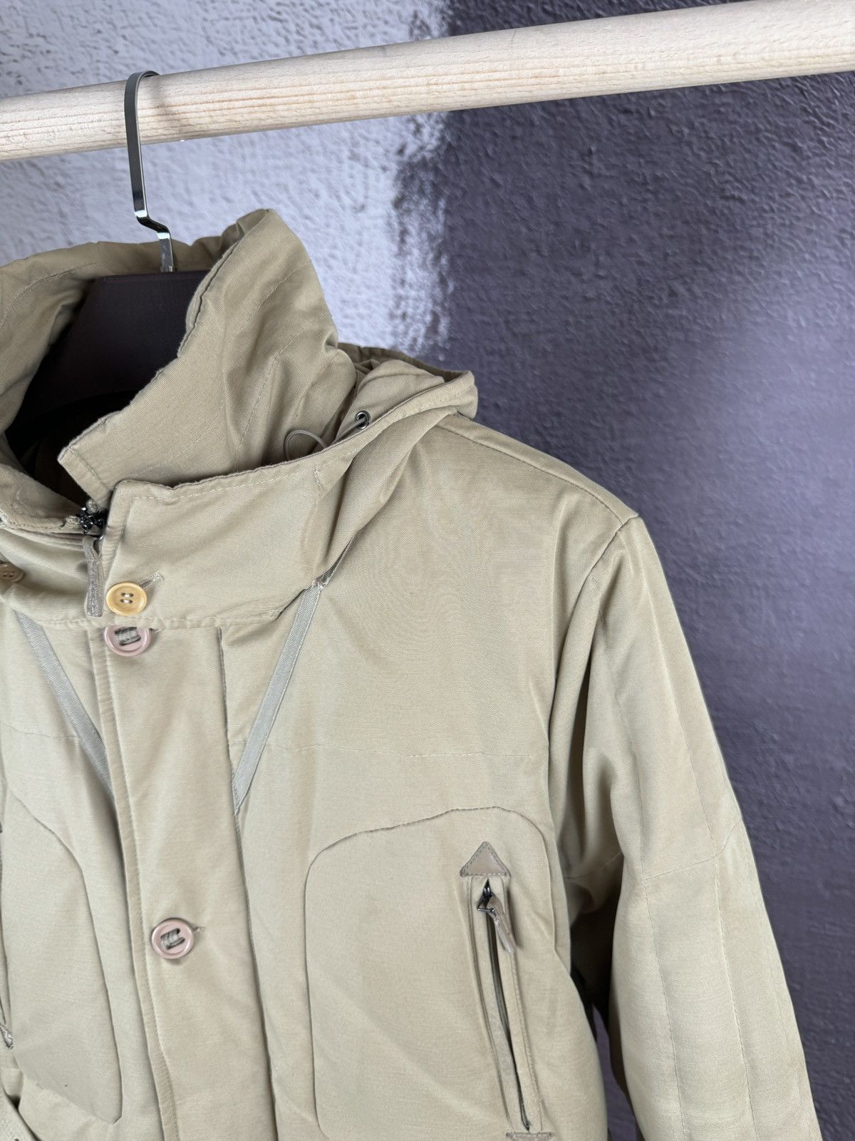 Other Mabrun made in Italy beige down parka heavy coat Size US M / EU 48-50 / 2 - 9 Thumbnail