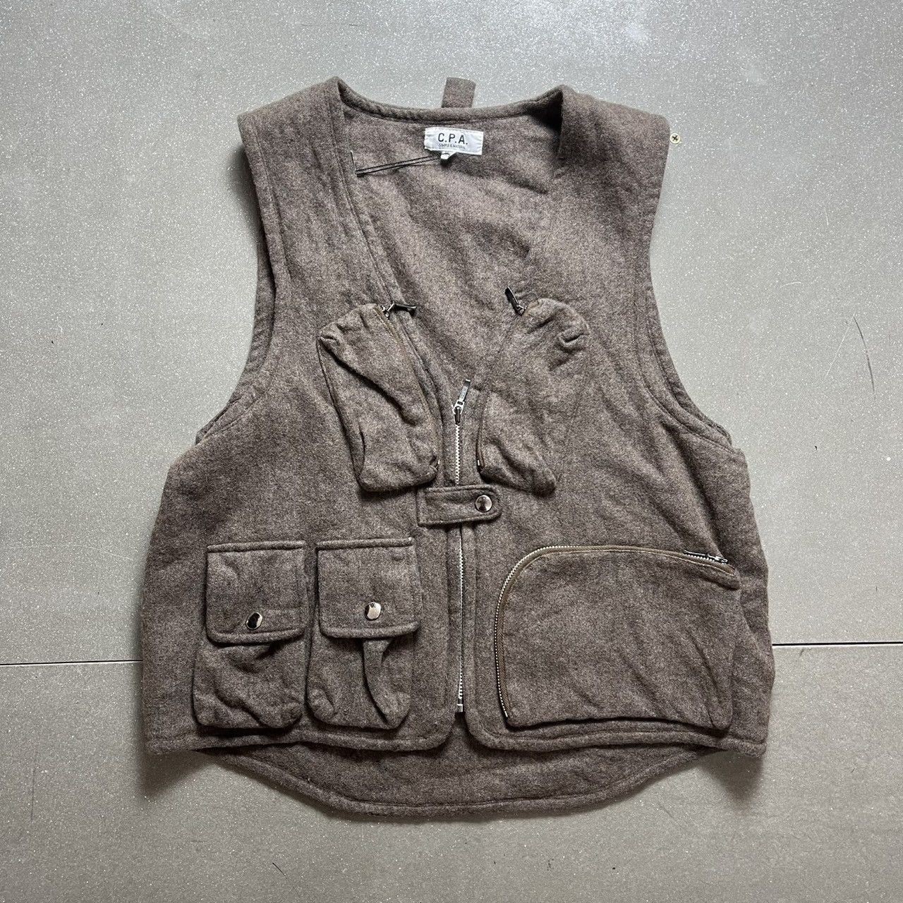 C.P.A Simple & Nature Japanese Brand Multipocket Vest