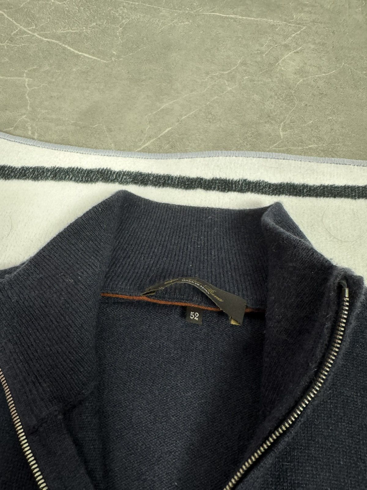 Loro Piana Loro Piana Half-Castle Rare Club Hazeltine Size L Dark Blue Size US L / EU 52-54 / 3 - 6 Thumbnail