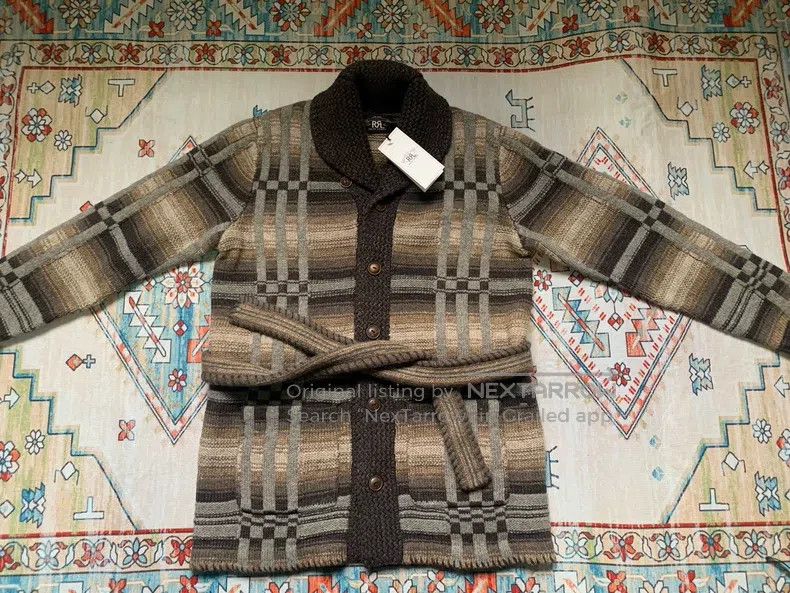 RRL Ralph Lauren RRL Ralph Lauren Southwest Wind Navajo hand-knitted wool Size US S / EU 44-46 / 1 - 1 Thumbnail