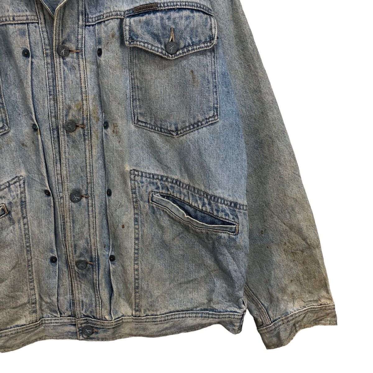 Calvin Klein Calvin Klein Denim Jacket Size US XL / EU 56 / 4 - 5 Thumbnail