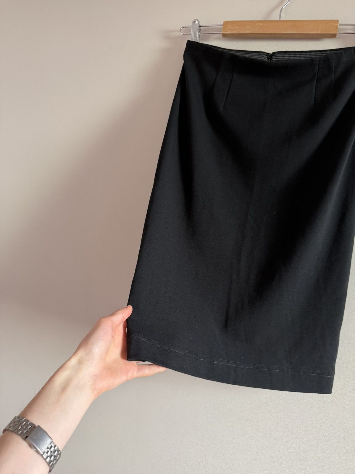 Missoni Missoni Black Stretch Pencil Skirt Minimalist Size 26" / US 2 / IT 38 - 3 Thumbnail