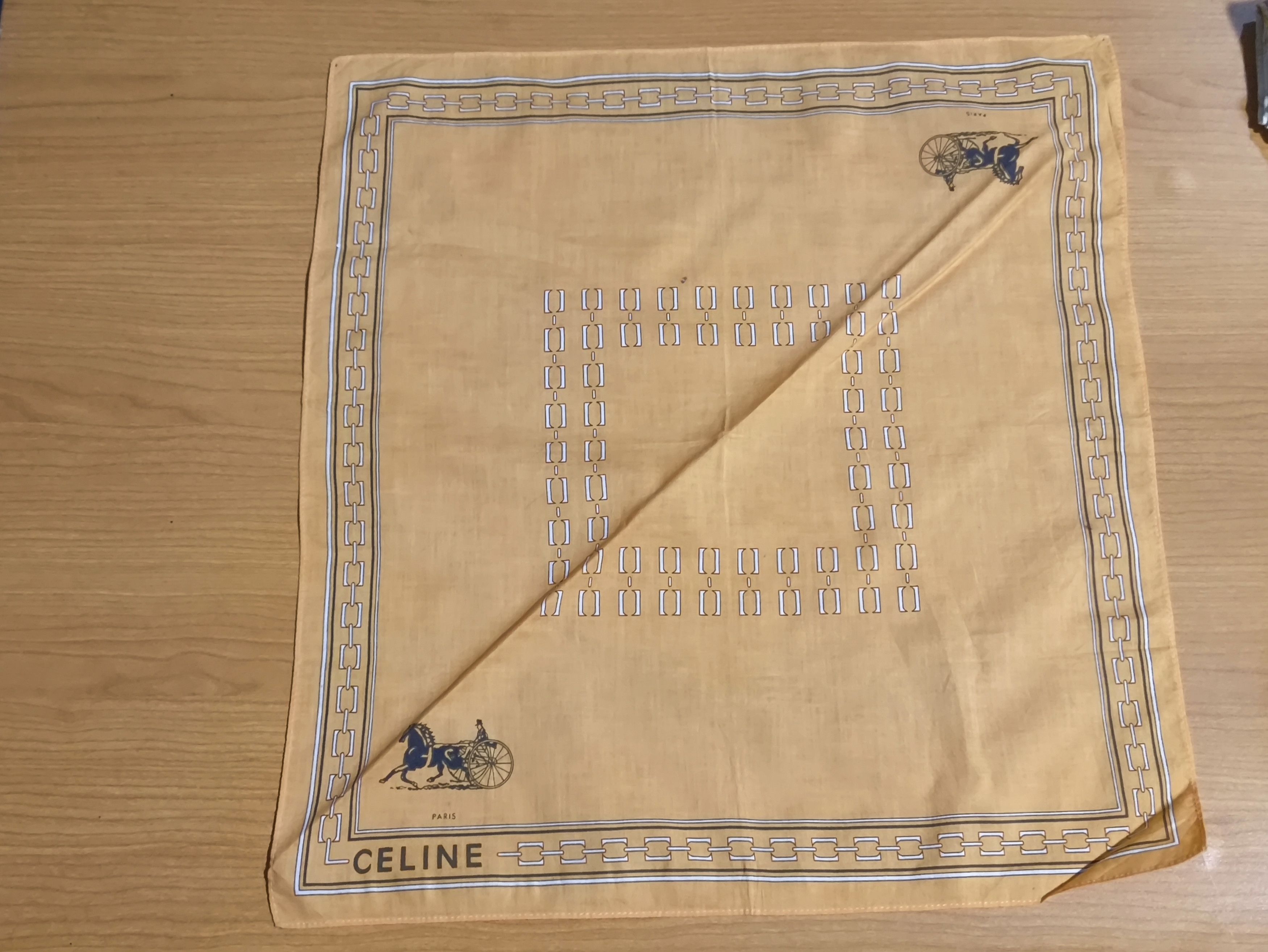 Celine CELINE HANDKERCHIEF 2 PCS Size ONE SIZE - 10 Thumbnail
