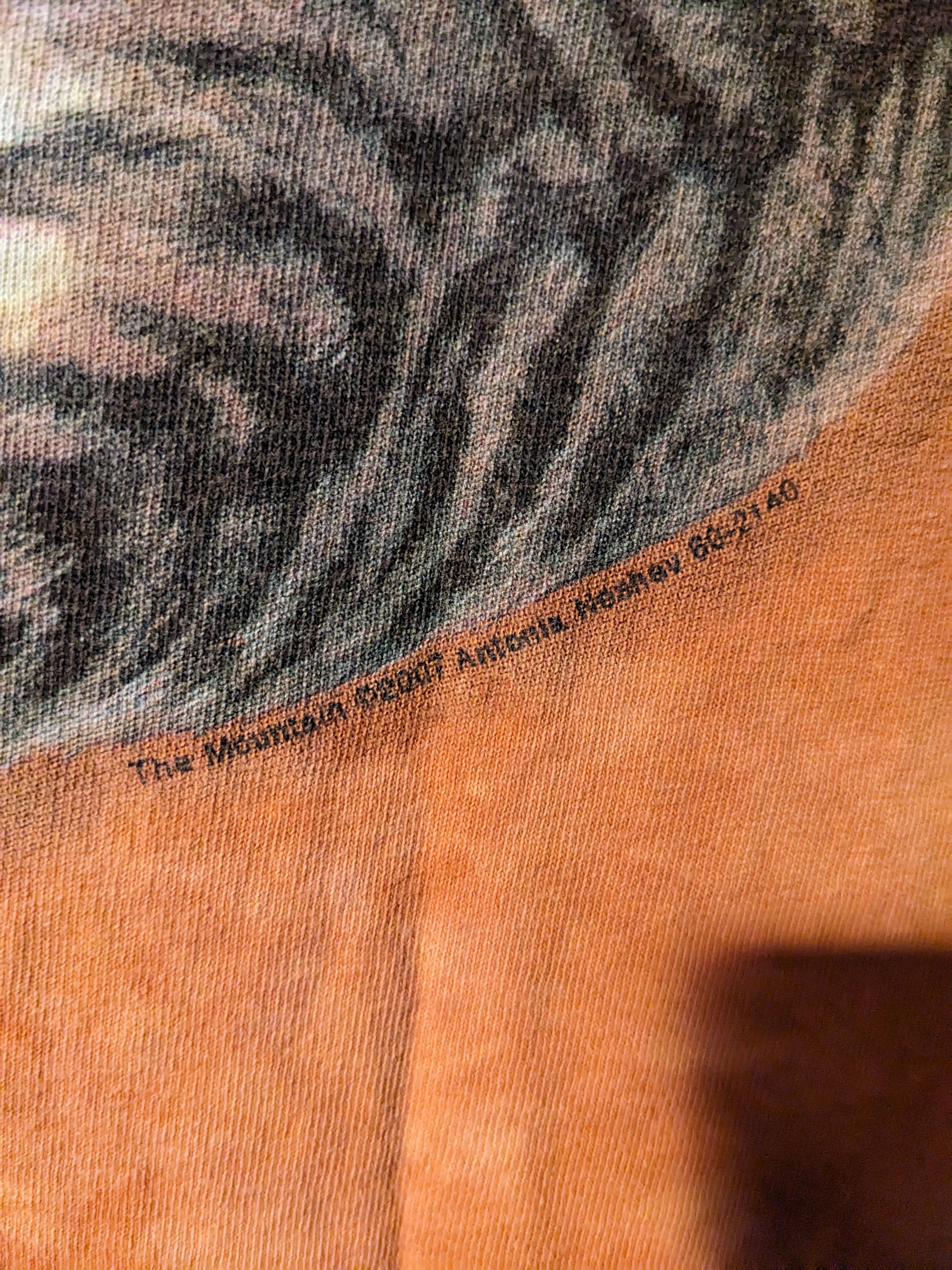 The Mountain × Vintage Vintage 2007 The Mountain Tiger Animal Nature Large T-Shirt Size US L / EU 52-54 / 3 - 7 Thumbnail