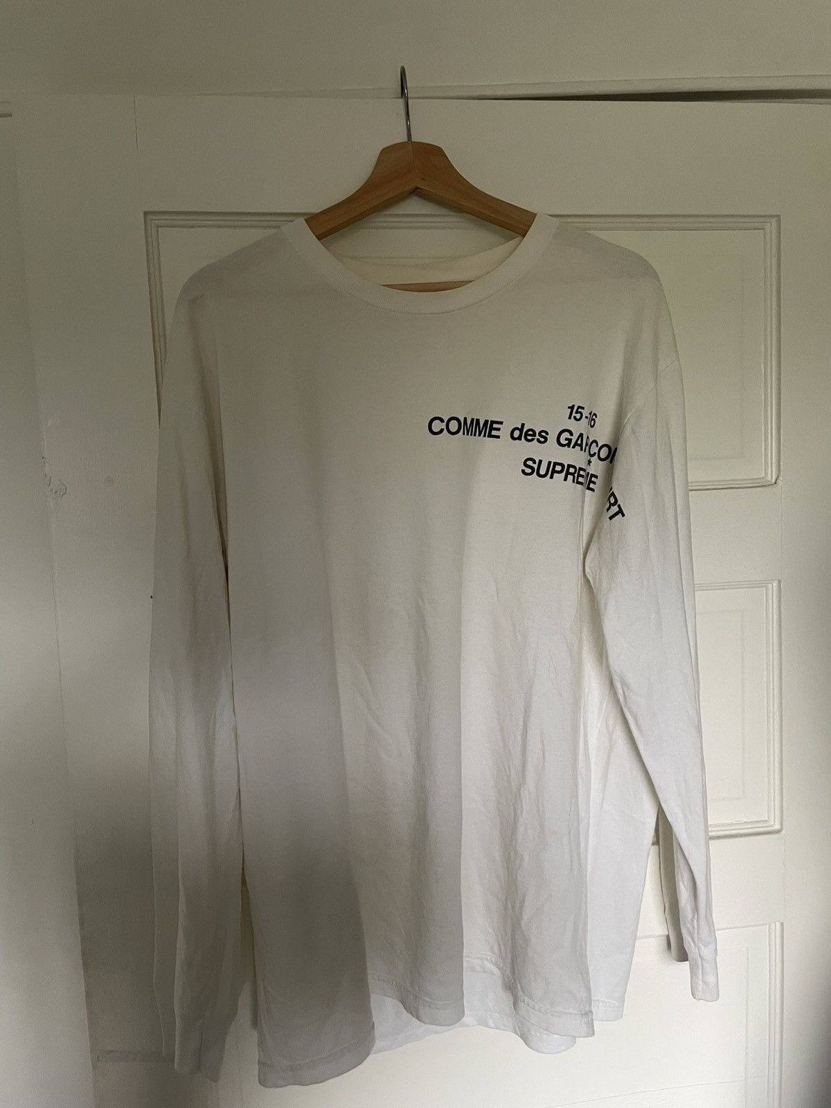 Supreme Cdg Long Sleeve | Grailed
