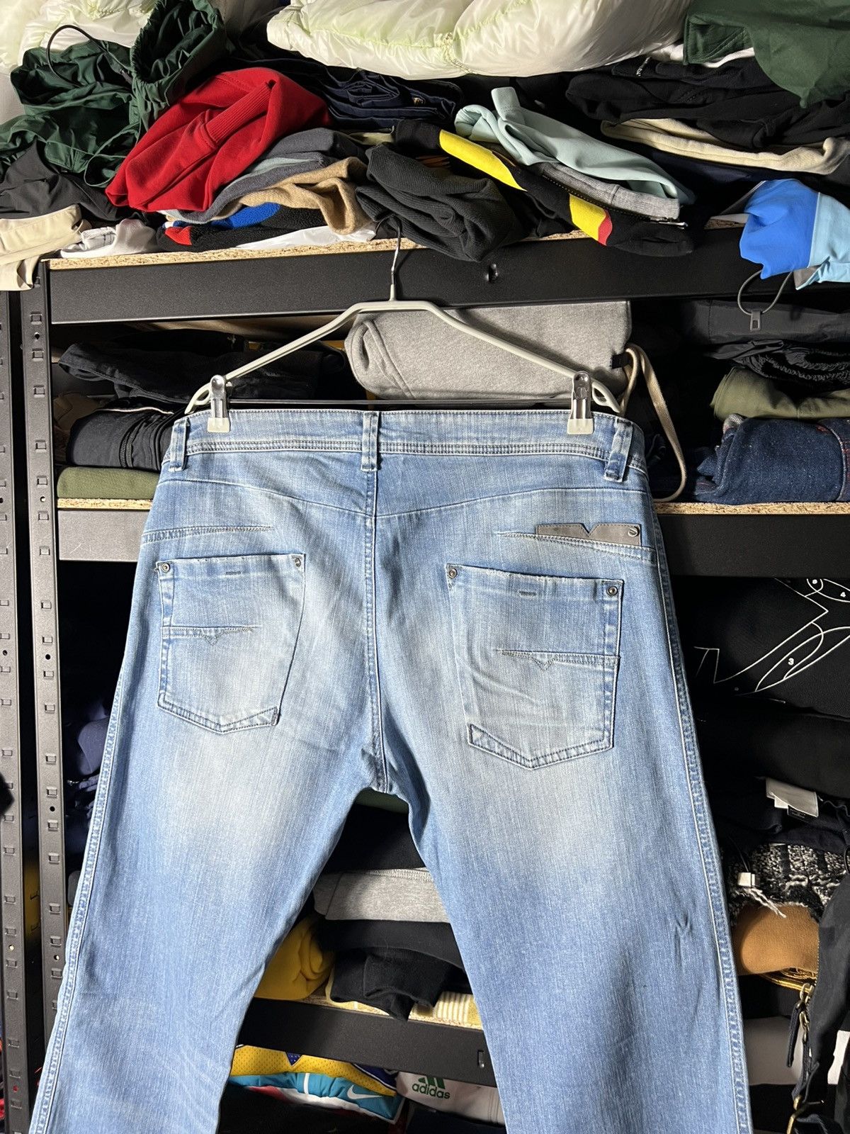 Diesel Diesel Light Wash Jeans Slim Fit Iconic Vintage Streetwear Size US 36 / EU 52 - 2 Thumbnail