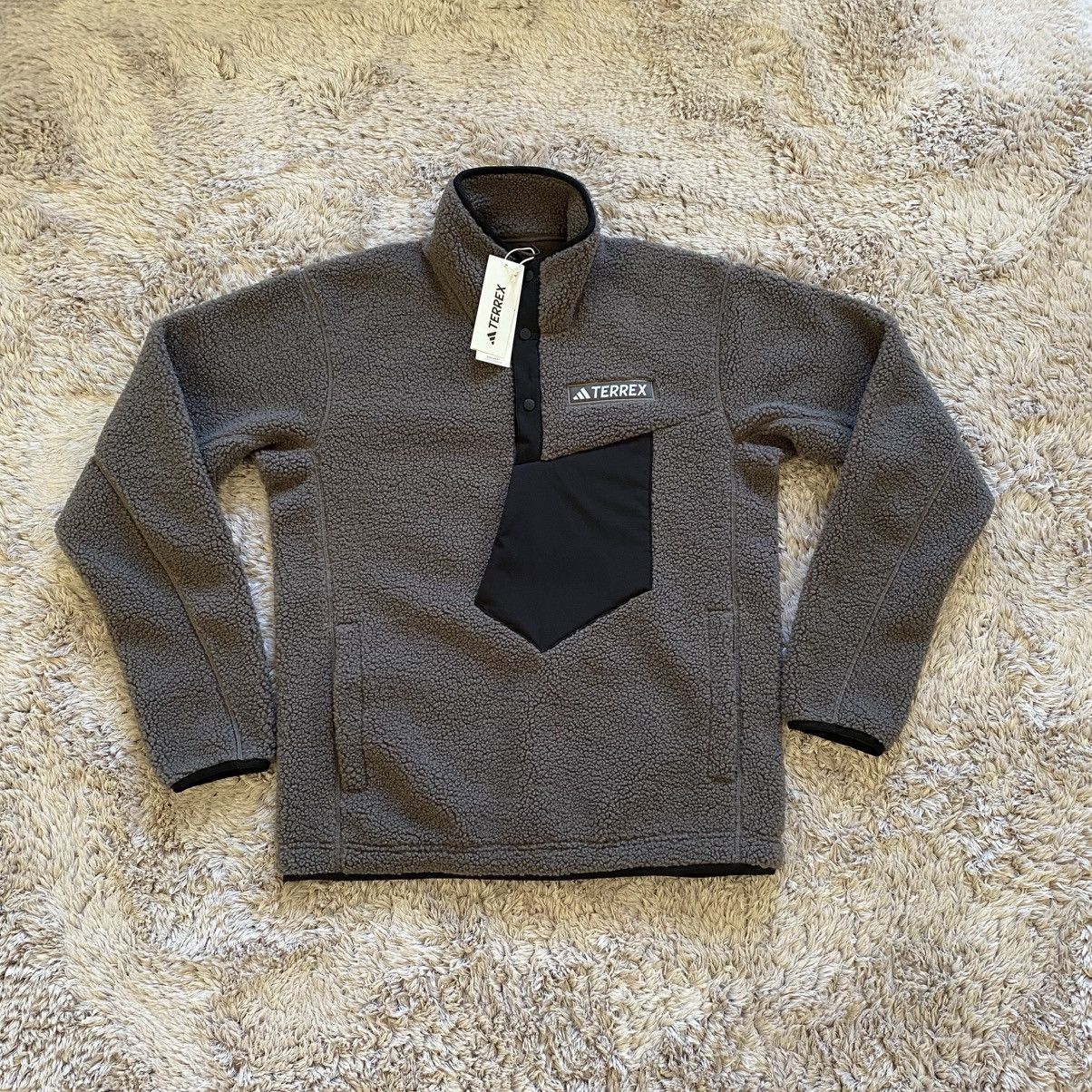 Adidas Adidas Terrex Sherpa Fleece Pullover NEW- Unisex size S Size US S / EU 44-46 / 1 - 1 Thumbnail