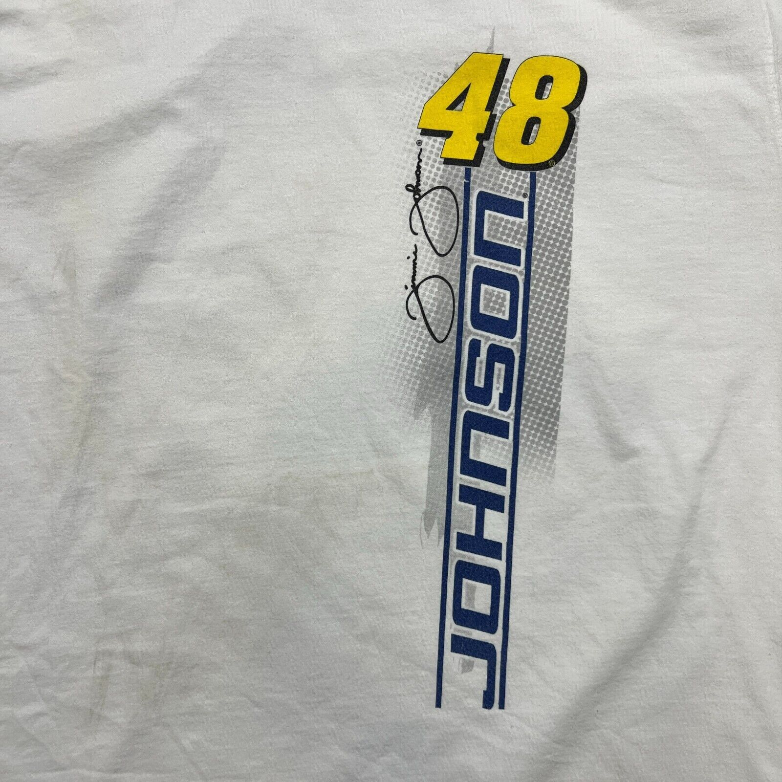 NASCAR × Vintage 2007 Winners Circle T Shirt Jimmie Johnson NASCAR Racing Tee Size US XL / EU 56 / 4 - 2 Thumbnail
