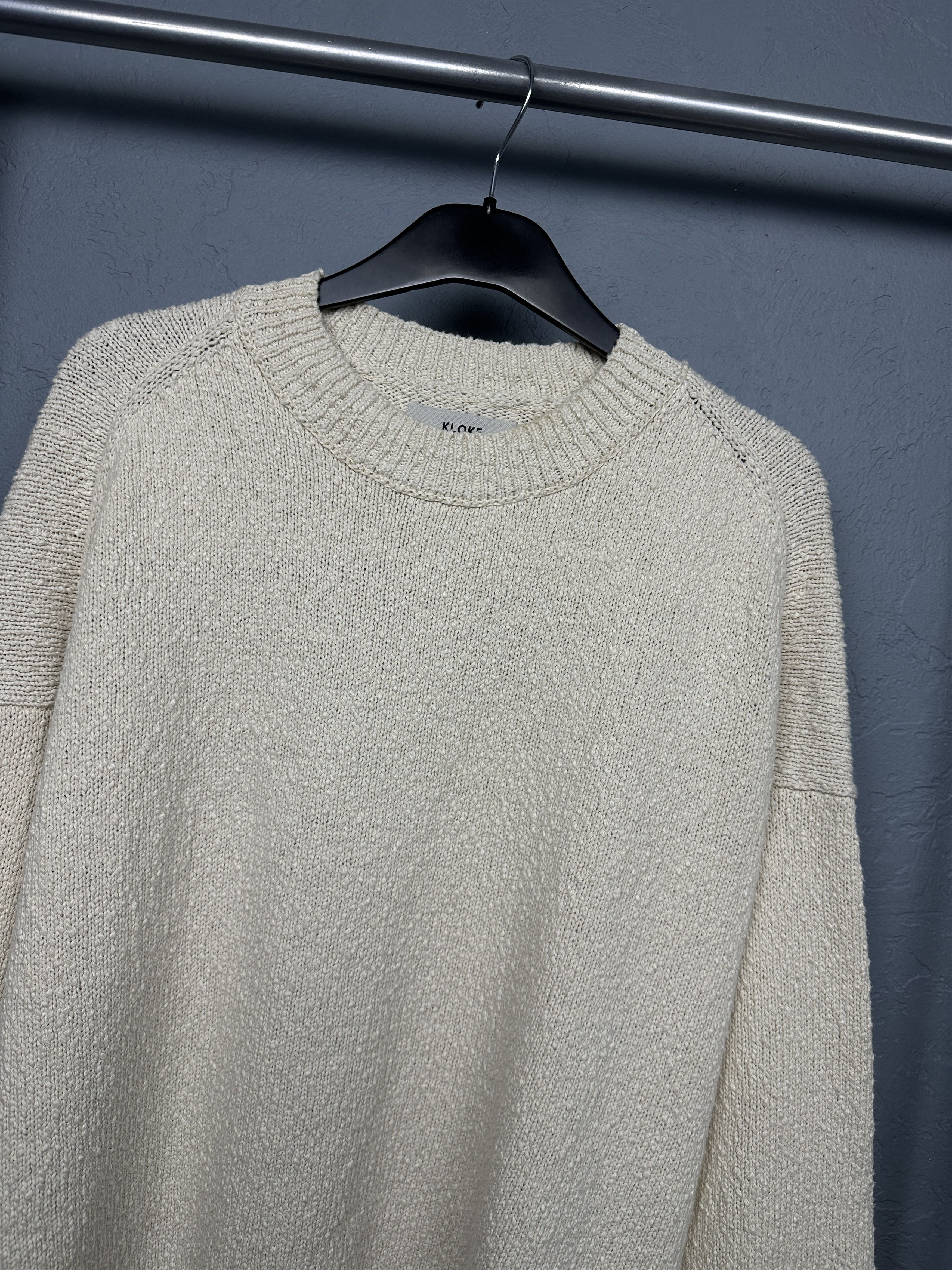 KLOKE Kloke Womens Knit Crew Neck Oversized Sweater Size S / US 4 / IT 40 - 2 Thumbnail