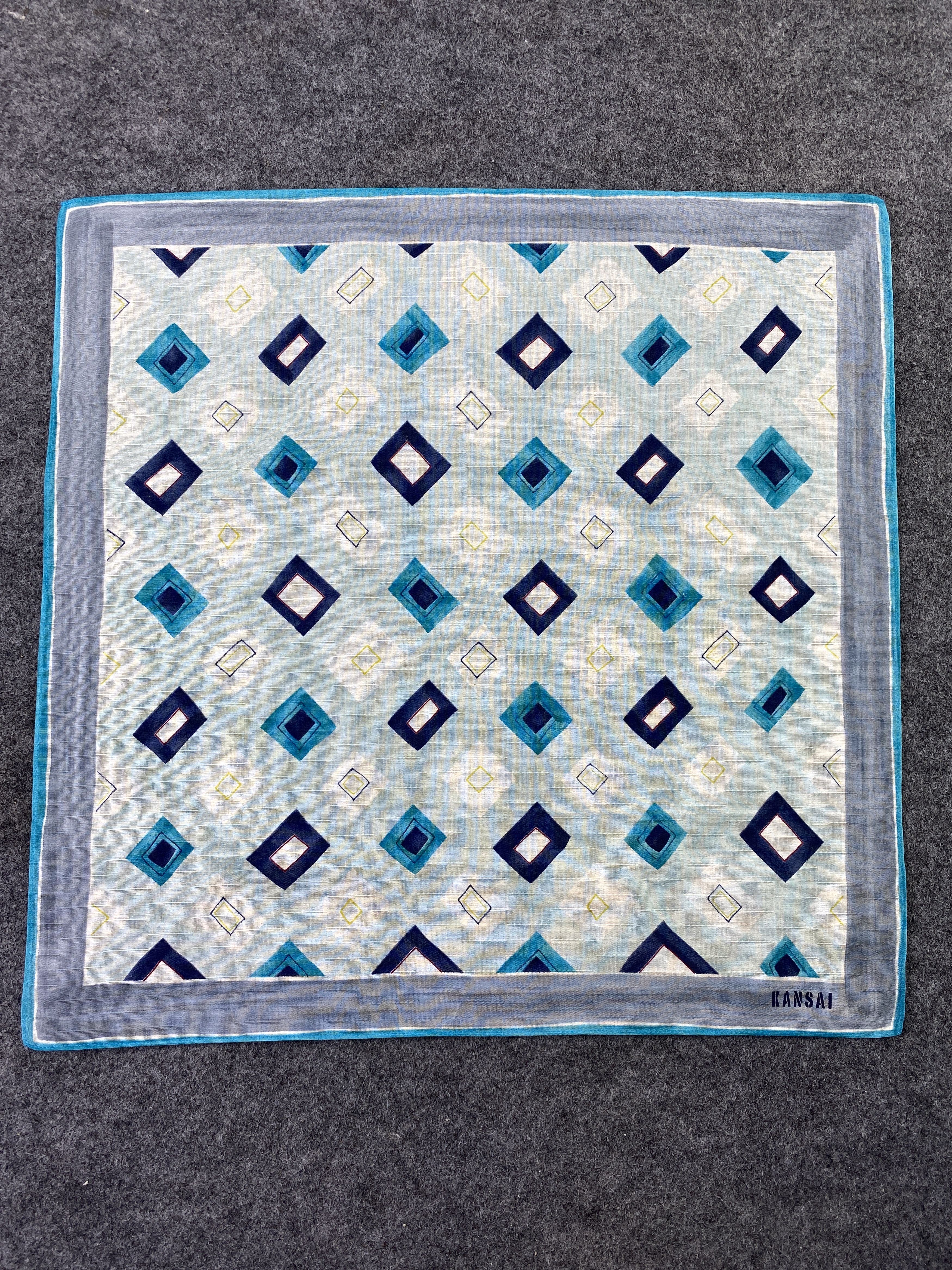 Japanese Brand Kansai Handkerchief Neckerchief Bandana-B315 Size ONE SIZE - 3 Thumbnail