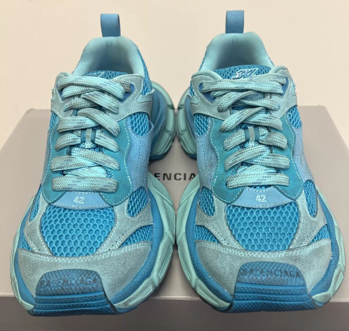 Balenciaga Balenciaga 3XL blue mix size 42 Size US 9 / EU 42 - 3 Thumbnail