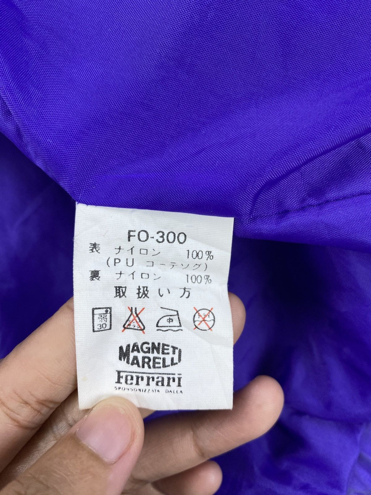 Ferrari × Vintage Vintage 90s Magnet Marelli X Ferrari Racing Nylon Jacket Size US L / EU 52-54 / 3 - 10 Thumbnail
