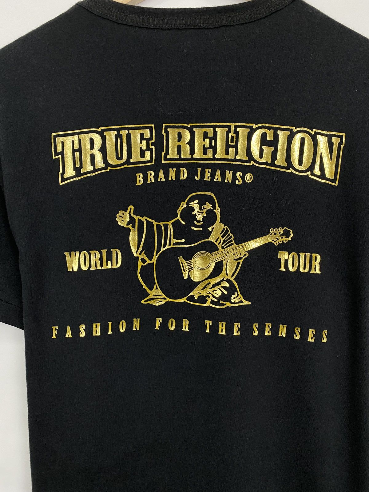 True Religion 🇯🇵 Vintage Y2K True Religion World Tour Big Logo T-Shirt Rare Size US S / EU 44-46 / 1 - 4 Thumbnail